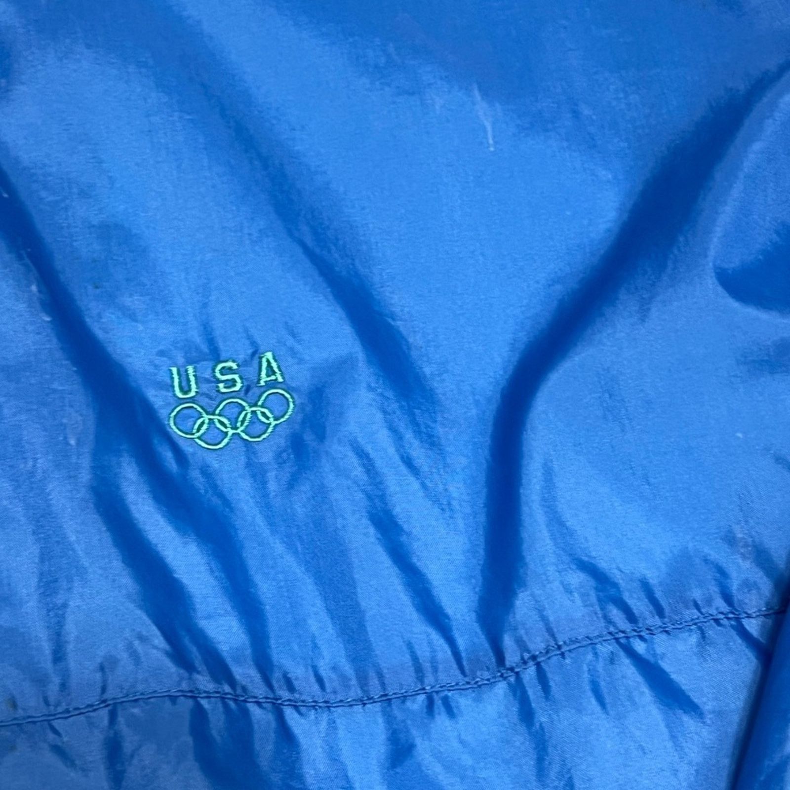 Vintage Vintage USA Olympic Windbreaker Jacket 90s JC Penny Nylon Size US M / EU 48-50 / 2 - 3 Thumbnail