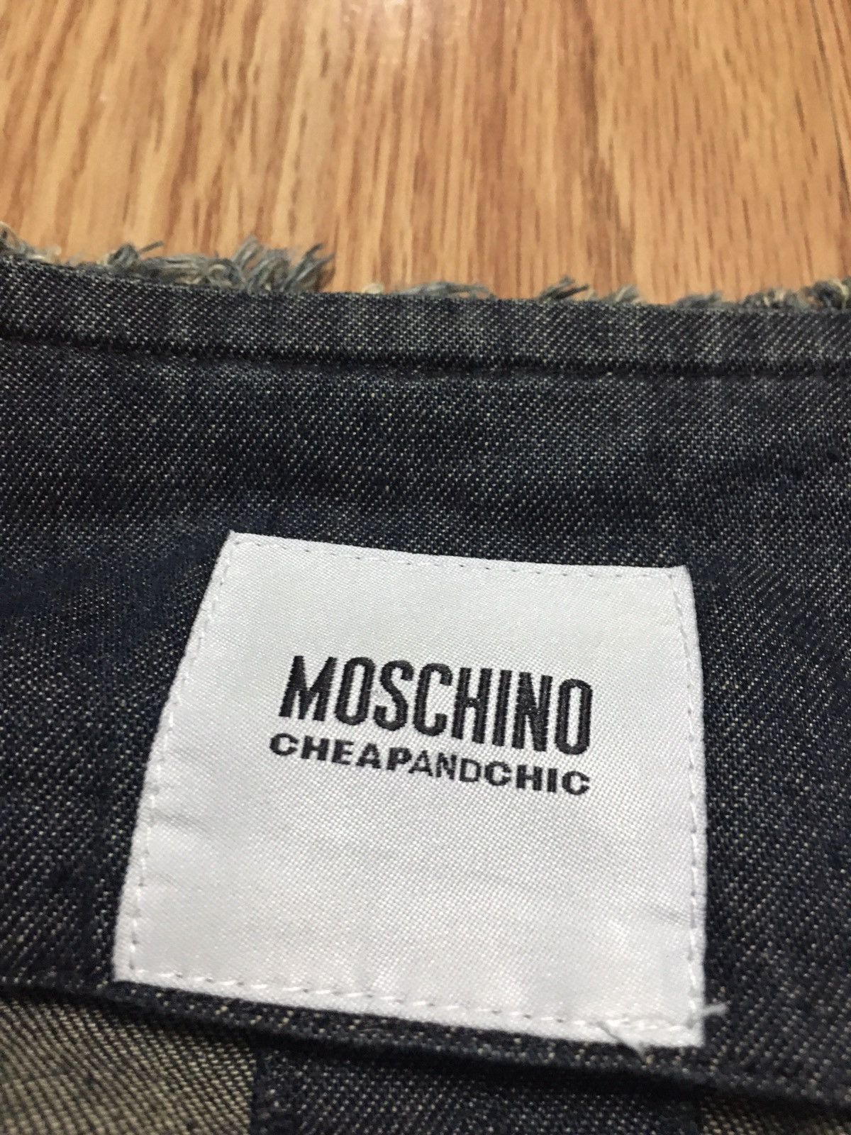 Moschino Moschino Y2K Denim Blue Cotton Womens Jacket Size S / US 4 / IT 40 - 9 Thumbnail