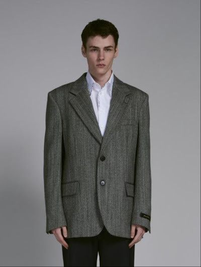 Marni o1w1db10125 Wool Jacket in Grey Size US XL / EU 56 / 4 - 1 Thumbnail
