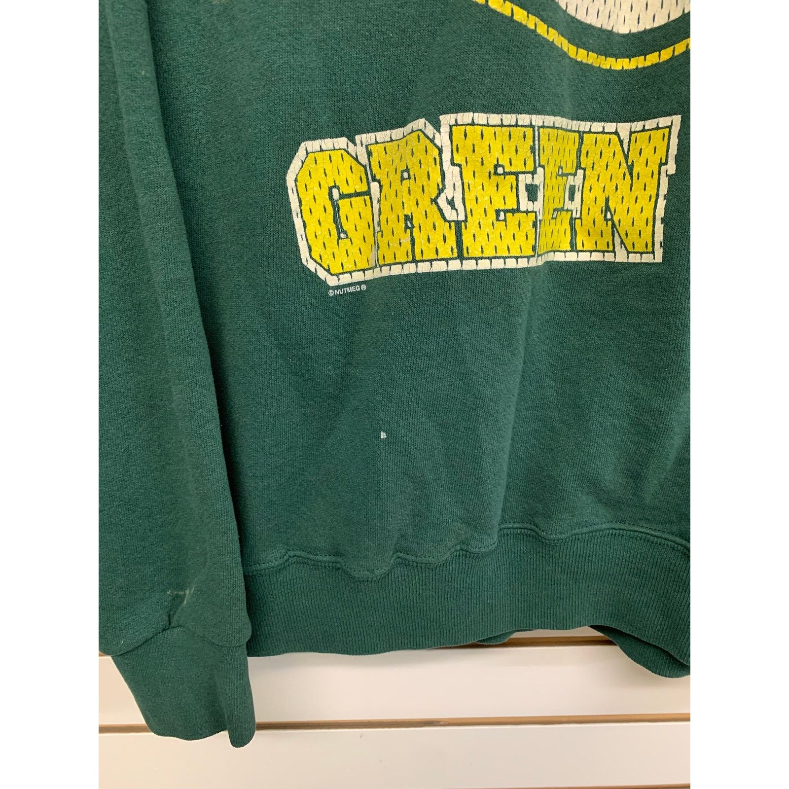 Fruit Of The Loom Vintage Green Bay Packers Sweatshirt size 2XL 1990s 80s Size US XXL / EU 58 / 5 - 2 Thumbnail