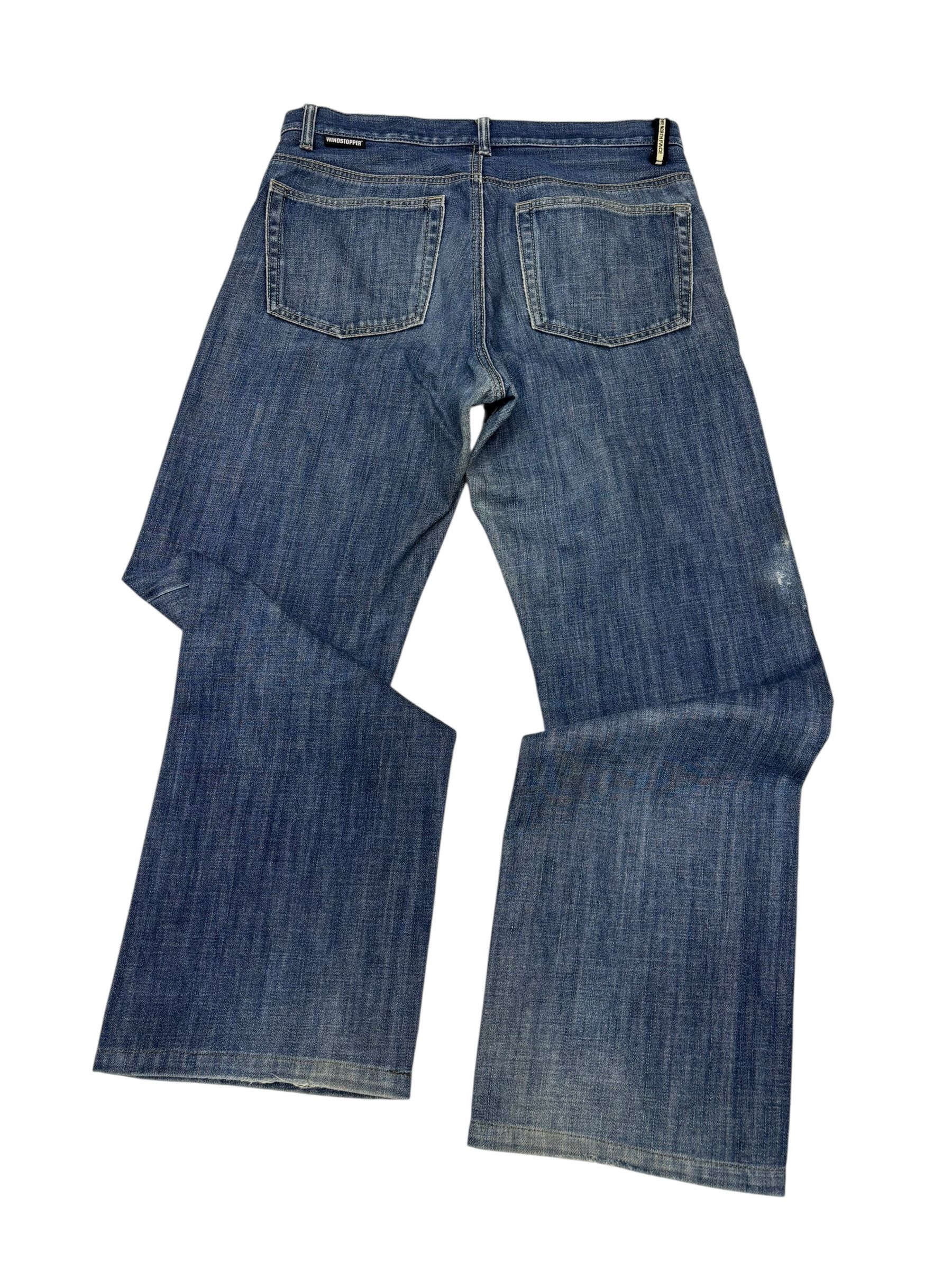 Junya Watanabe × The North Face The North Face Windstopper Distressed Denim Jeans Size US 33 - 6 Thumbnail