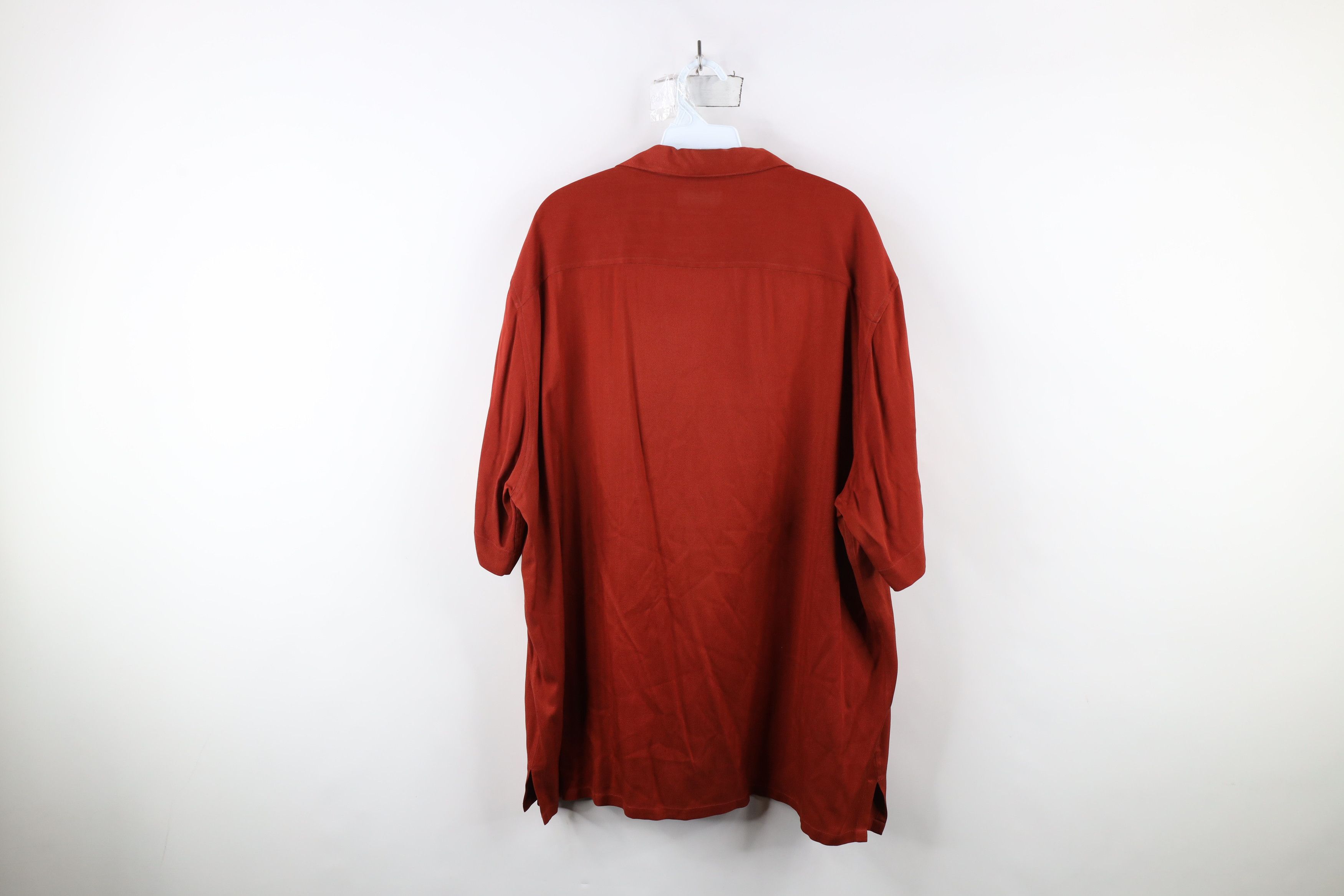 Vintage Vintage 90s Streetwear Collar Herringbone Button Shirt Size US XL / EU 56 / 4 - 8 Thumbnail