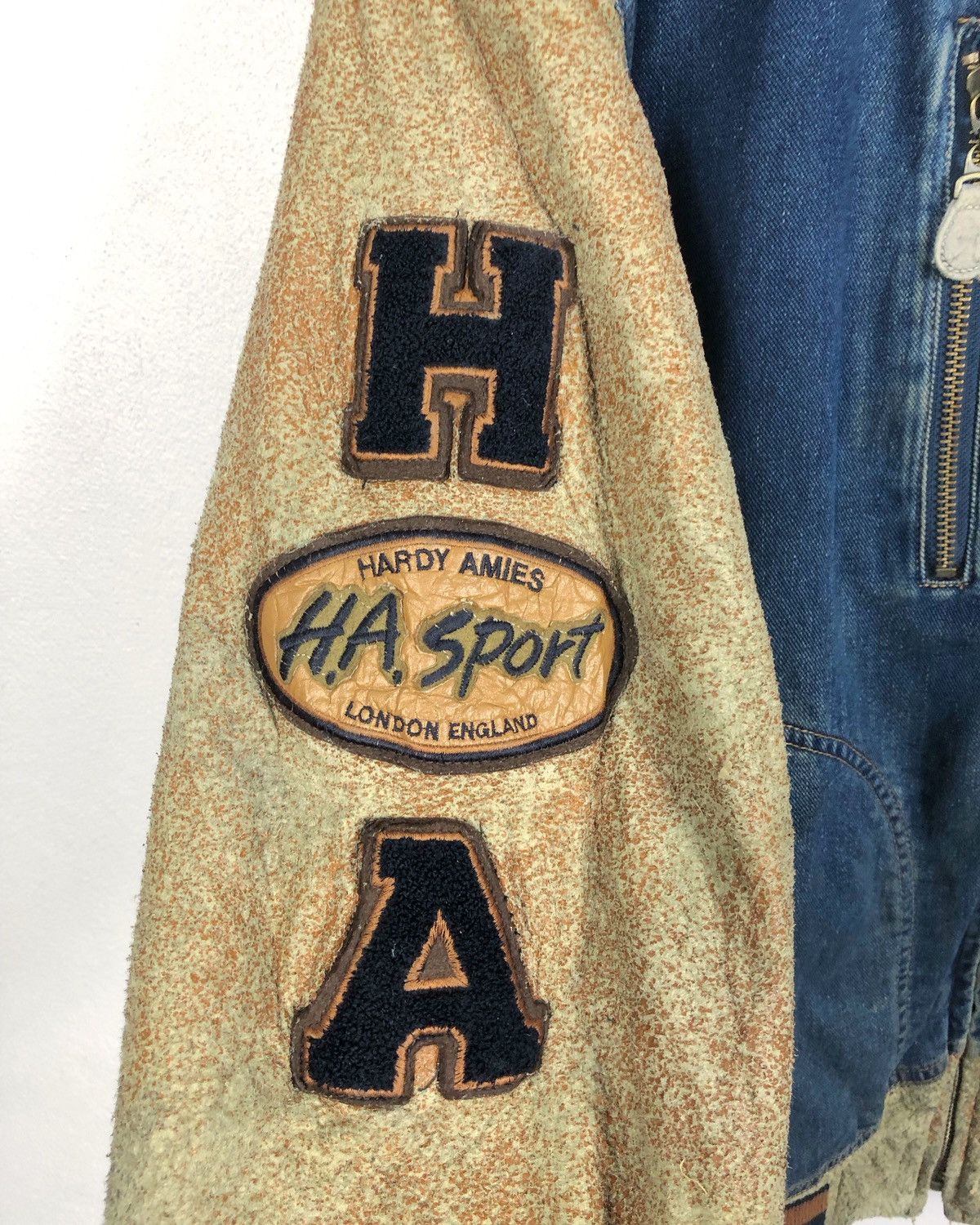 Hardy Amies × Vintage Rare Vintage Hardy Amies London Bombers Jacket Size US XL / EU 56 / 4 - 7 Thumbnail