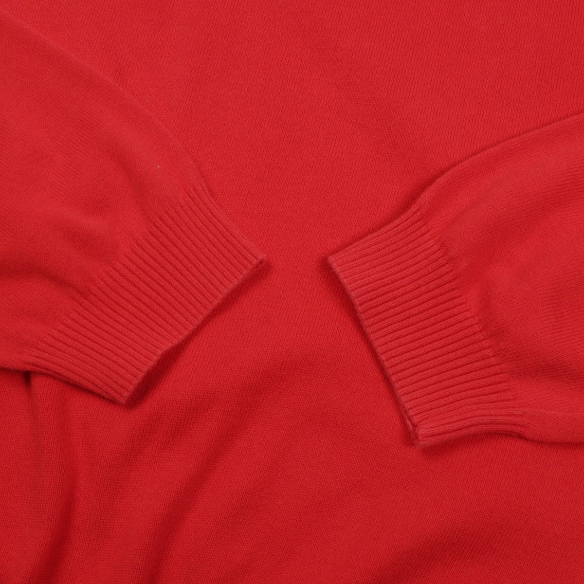 Lacoste LACOSTE Red Cotton Knit Pullover Sweater Crew Neck Size US XXL / EU 58 / 5 - 8 Thumbnail