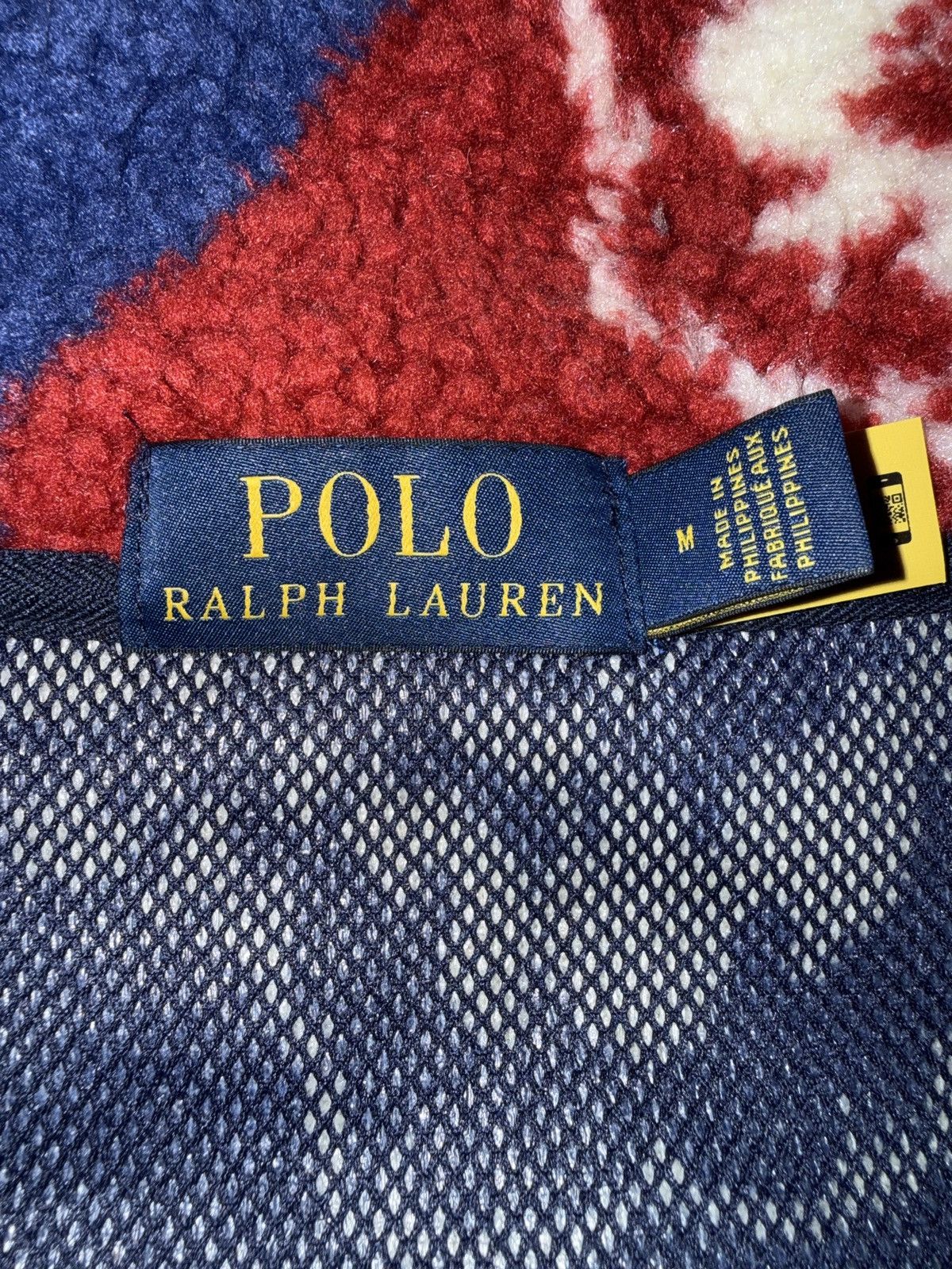 Polo Ralph Lauren POLO RALPH LAUREN VINTAGE POLAR FLEECE JACKET - SIZE M Size US M / EU 48-50 / 2 - 3 Thumbnail