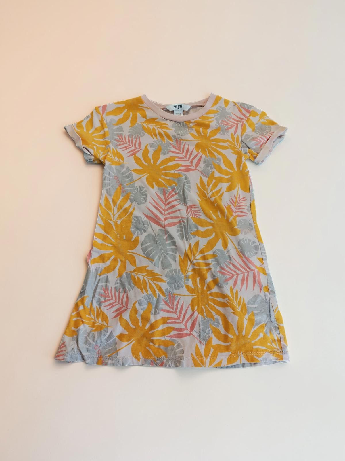 Other Guess Kids Floral Printed Dress Size 4T - Summer Casual Size ONE SIZE - 3 Thumbnail