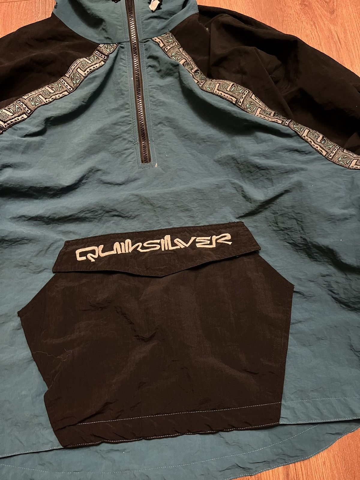 Quiksilver Vintage Quiksilver Polartec Jacket Size US L / EU 52-54 / 3 - 3 Thumbnail