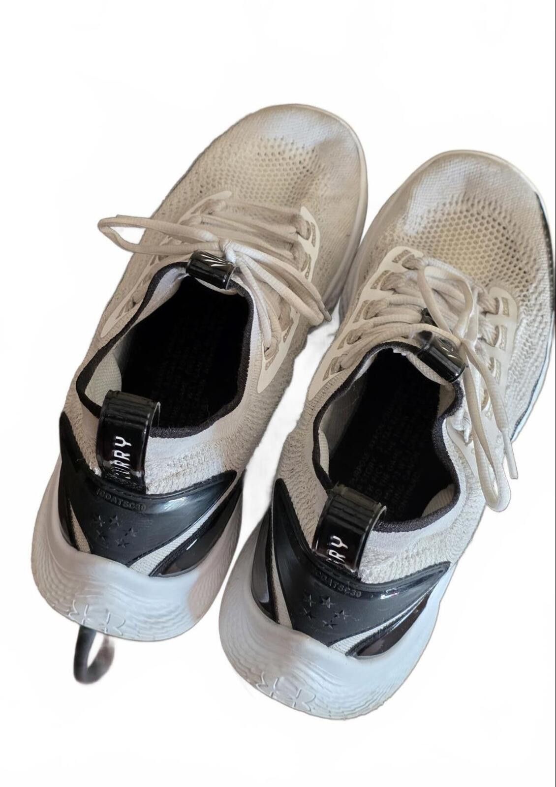 Under Armour Under Armour Men's White Black Athletic Sneakers Size 13 Size US 11 / EU 44 - 6 Thumbnail