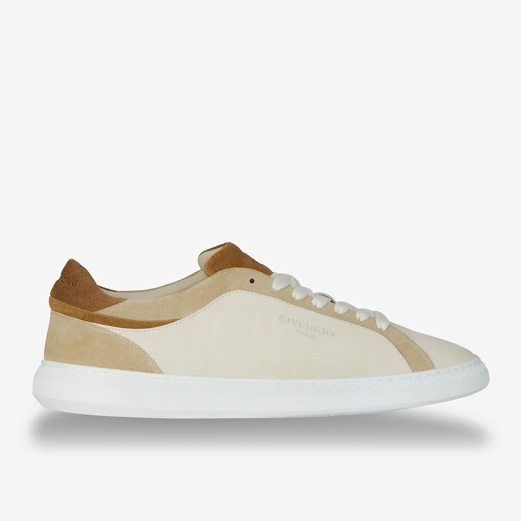 o1lv12m1025 G Set Low Top Lace Sneakers in Beige/Brown