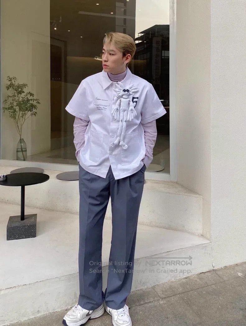 Louis Vuitton Louis Vuitton Asian Limited White Parachute Doll Short Sle Size US XL / EU 56 / 4 - 7 Thumbnail