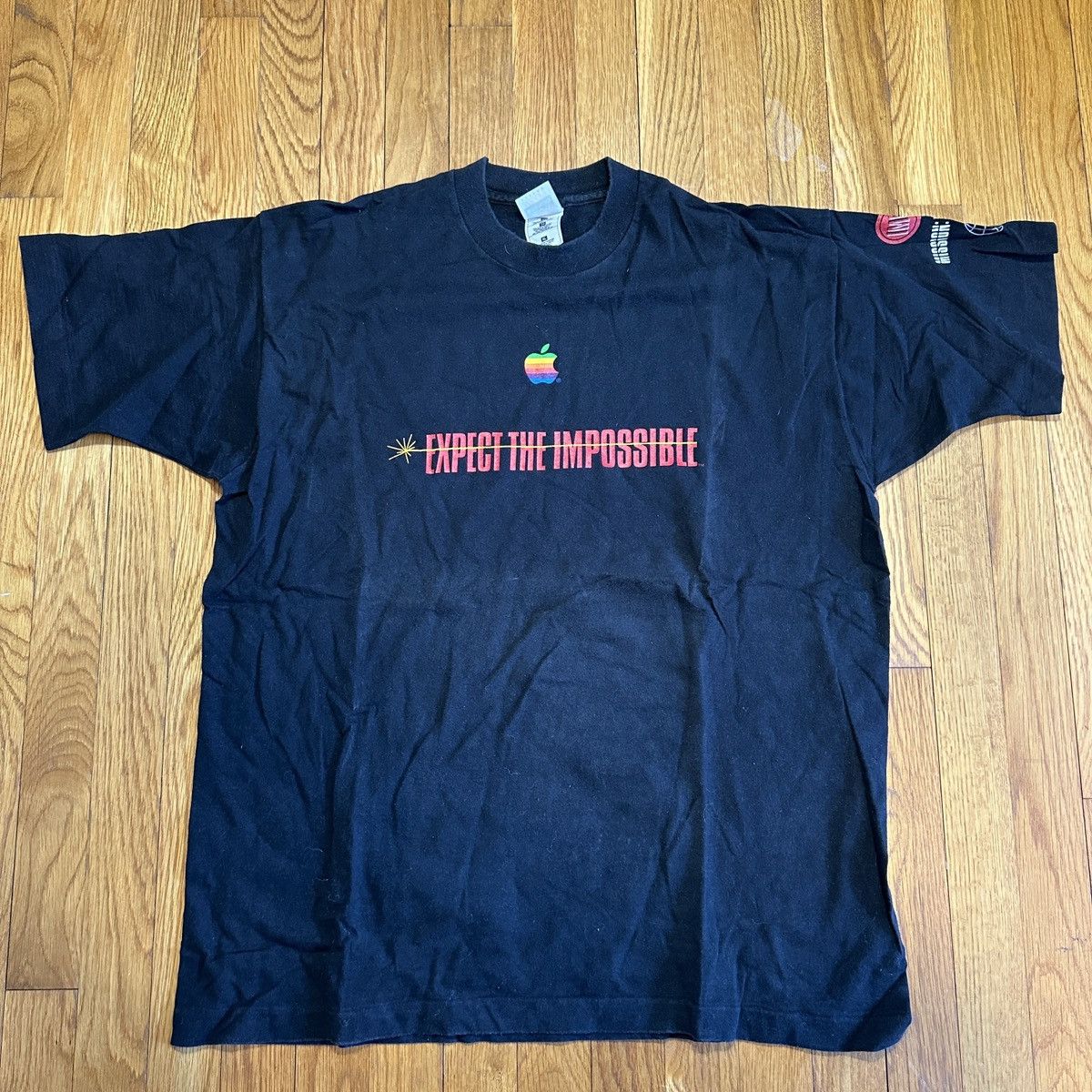 image of Apple “Mission Impossible” Tee in Black, Men's (Size XL)