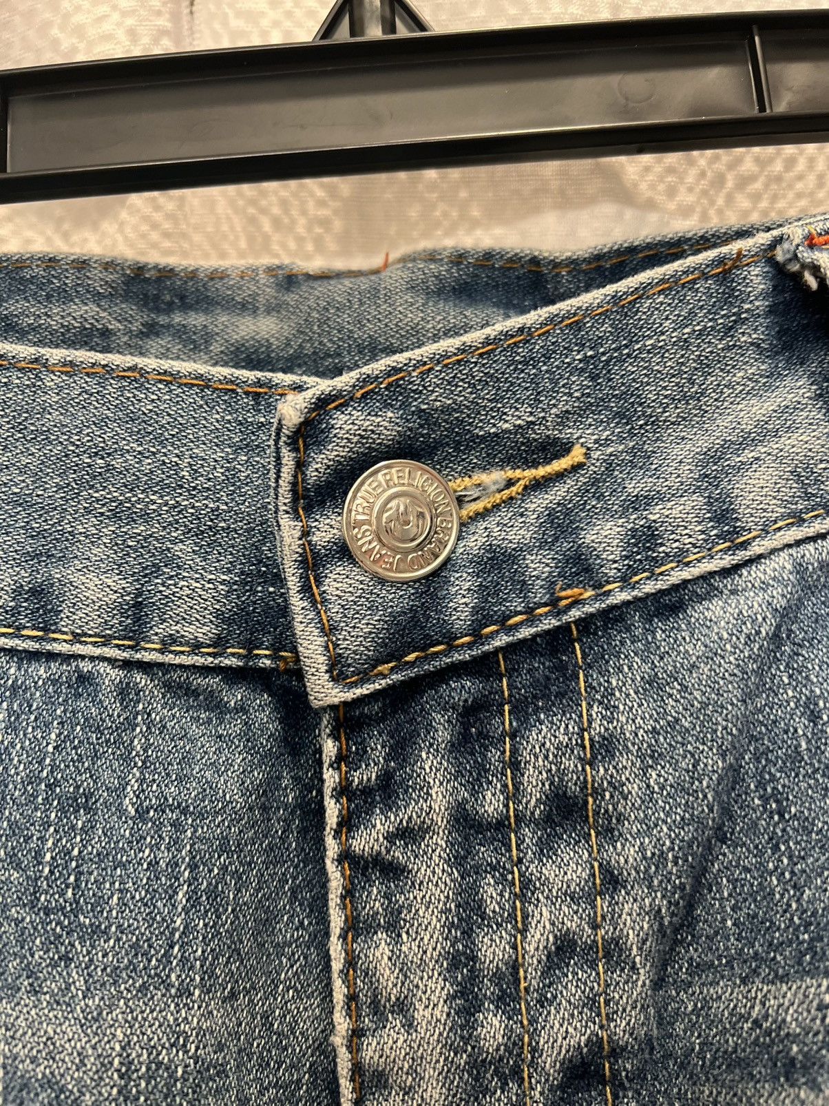 True Religion True Religion Embroidered Back Pocket Jeans Size US 38 / EU 54 - 4 Thumbnail