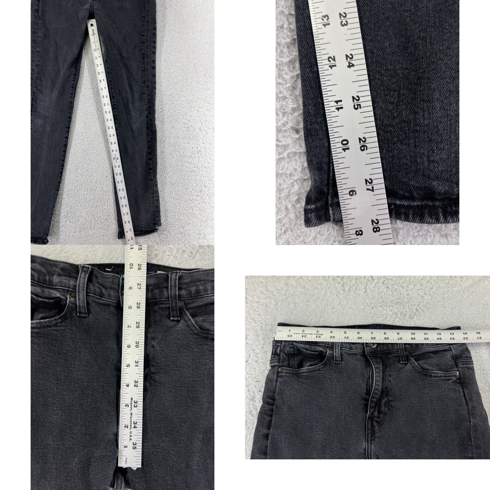 Levi's Levi's 510 Jeans Slim Fit Black Denim 30 Adult Men 5-Pocket Cotton Blend Zip Inseam 32 Reading Vintage: No Size US 30 / EU 46 - 9 Thumbnail