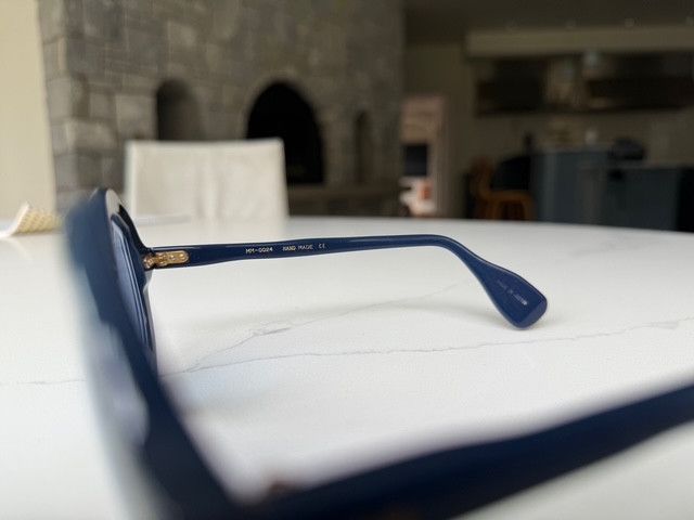 MASAHIROMARUYAMA Round Blue Frames - mm0024 Size ONE SIZE - 2 Thumbnail