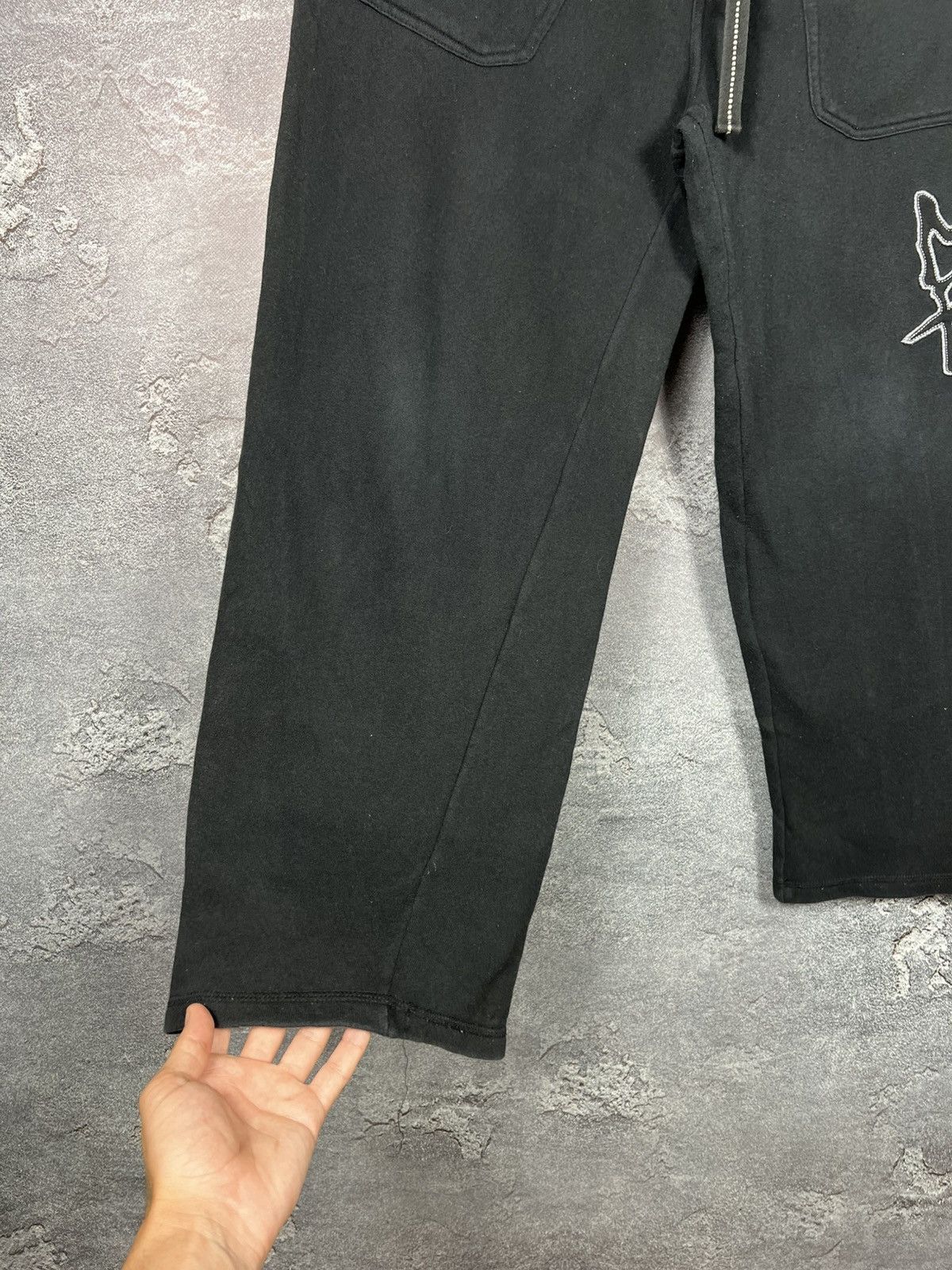 Mambo Vintage Mambo Baggy Flare Sweatpants With Logo Size 29" - 6 Thumbnail