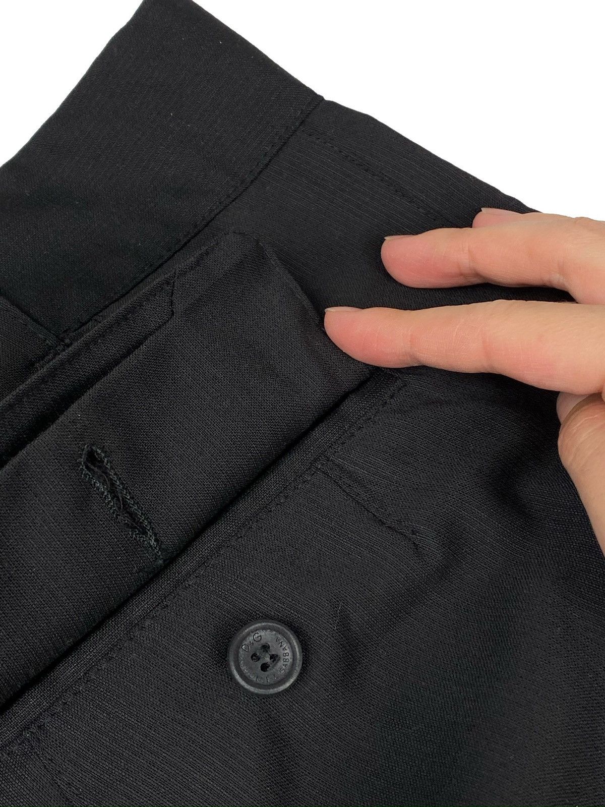 Dolce & Gabbana × Vintage DOLCE GABBANA MENS DRESS PANTS STRIPED STRAIGHT LEG 36/50 Size US 36 / EU 52 - 10 Thumbnail
