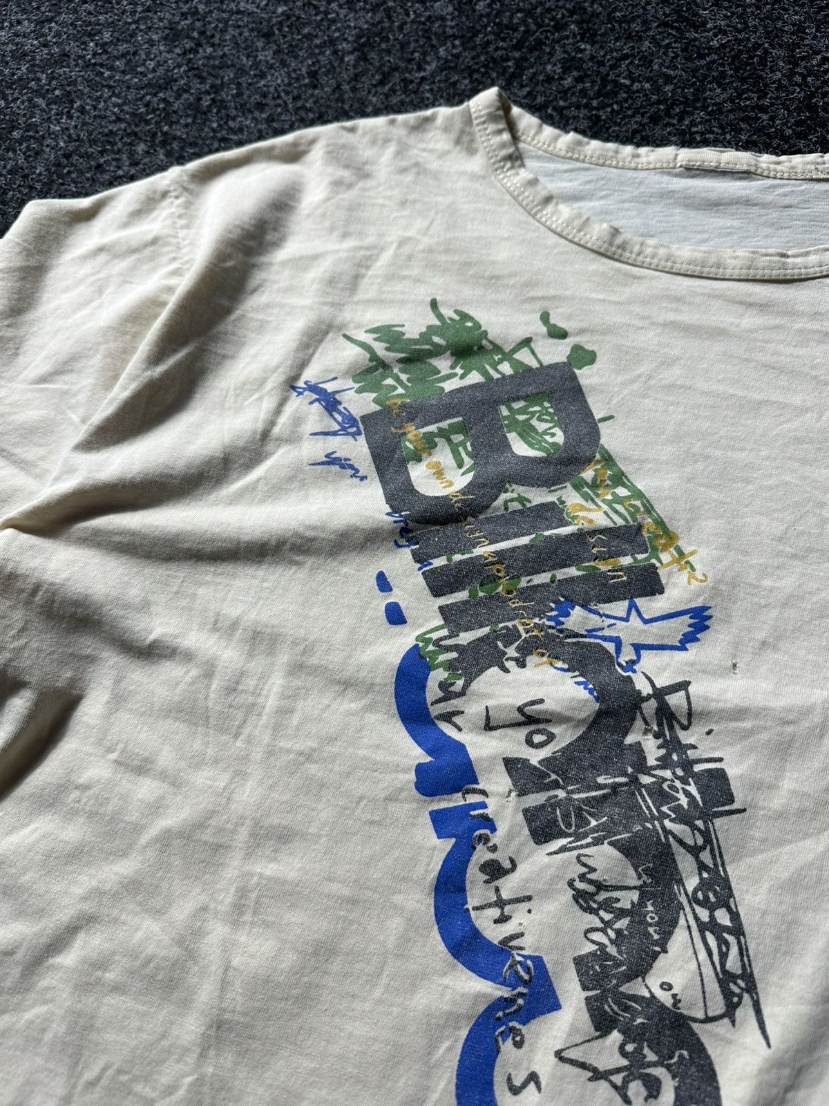 Billabong × Vintage 🚨Vintage 90s Big Logo BILLABONG faded distressed RARE Y2K Size US M / EU 48-50 / 2 - 7 Thumbnail