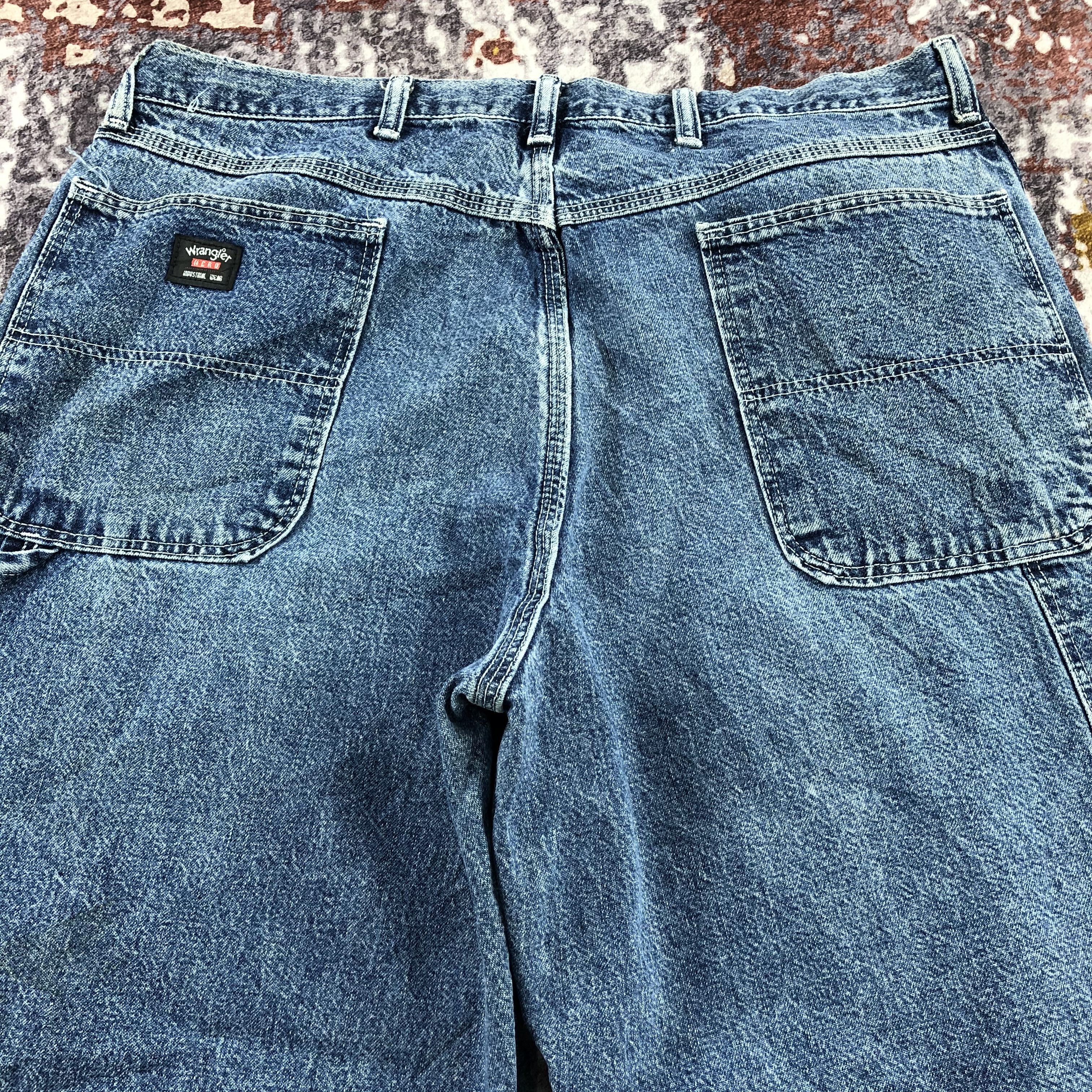 Vintage × Wrangler Vintage Blue Wash Wrangler Jeans-JM2850 Size US 36 / EU 52 - 4 Thumbnail
