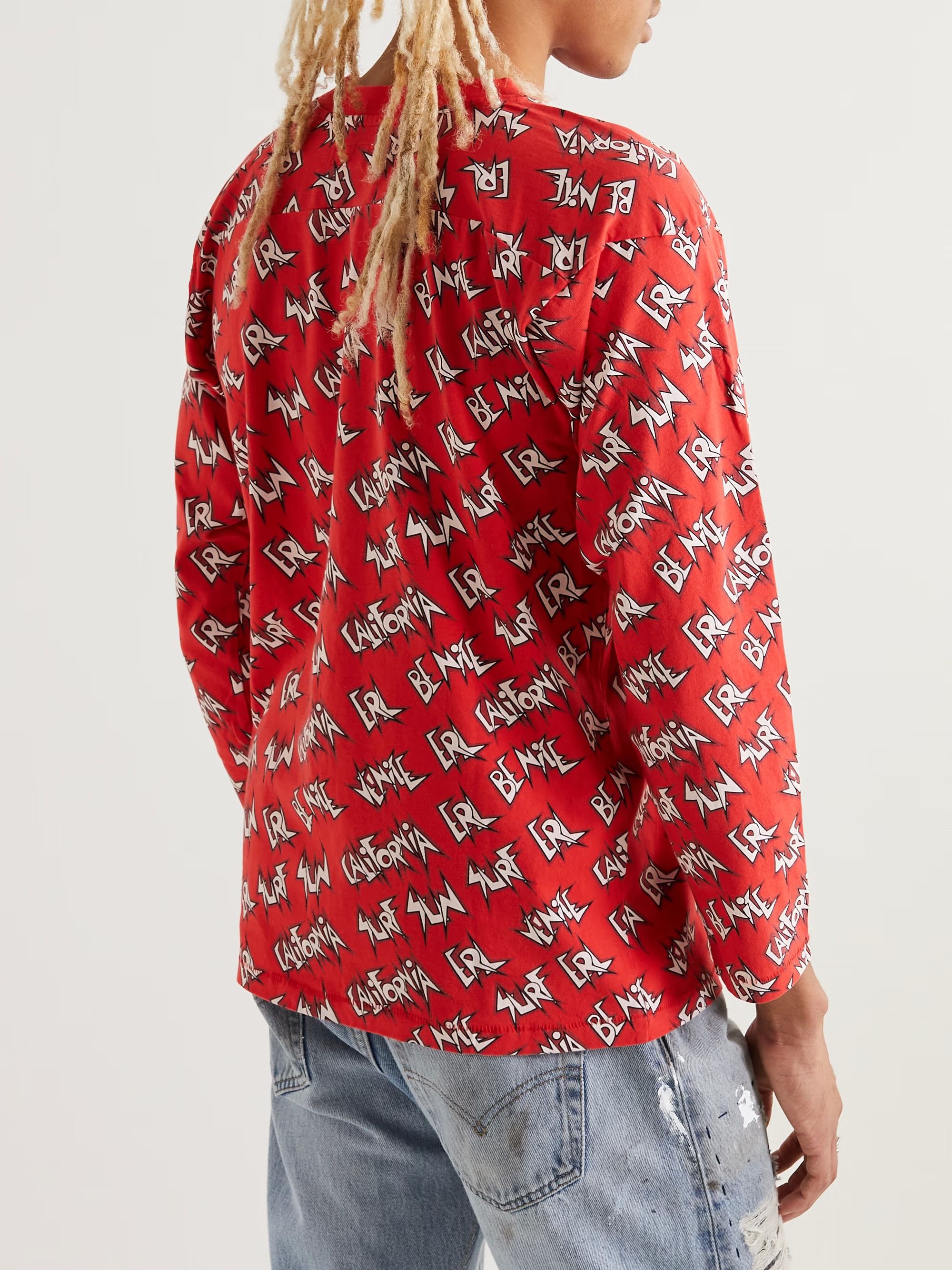 ERL ERL - Print Cotton Jersey Size US M / EU 48-50 / 2 - 10 Thumbnail