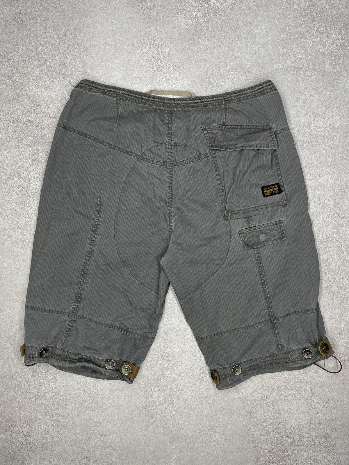 G-Star Vintage G-Star Raw New Desert Shorts Grey Y2K Size US 32 / EU 48 - 2 Thumbnail