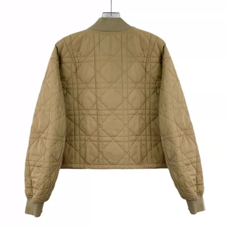Christian Dior Brown Diamond Pattern Jacket-2506