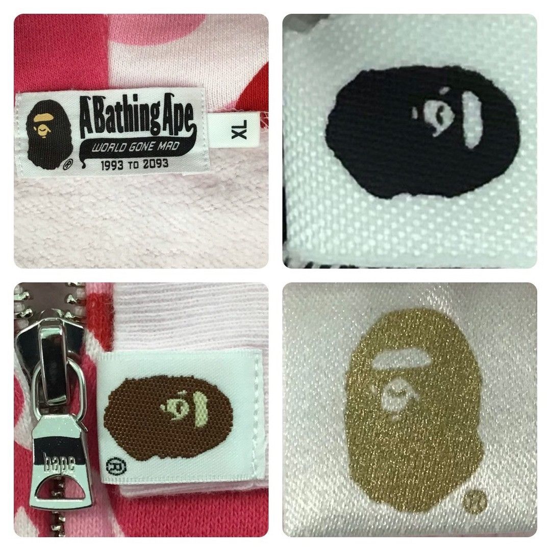 Bape BAPE ABC camo pink tiger full zip hoodie a bathing ape Size US XL / EU 56 / 4 - 8 Thumbnail