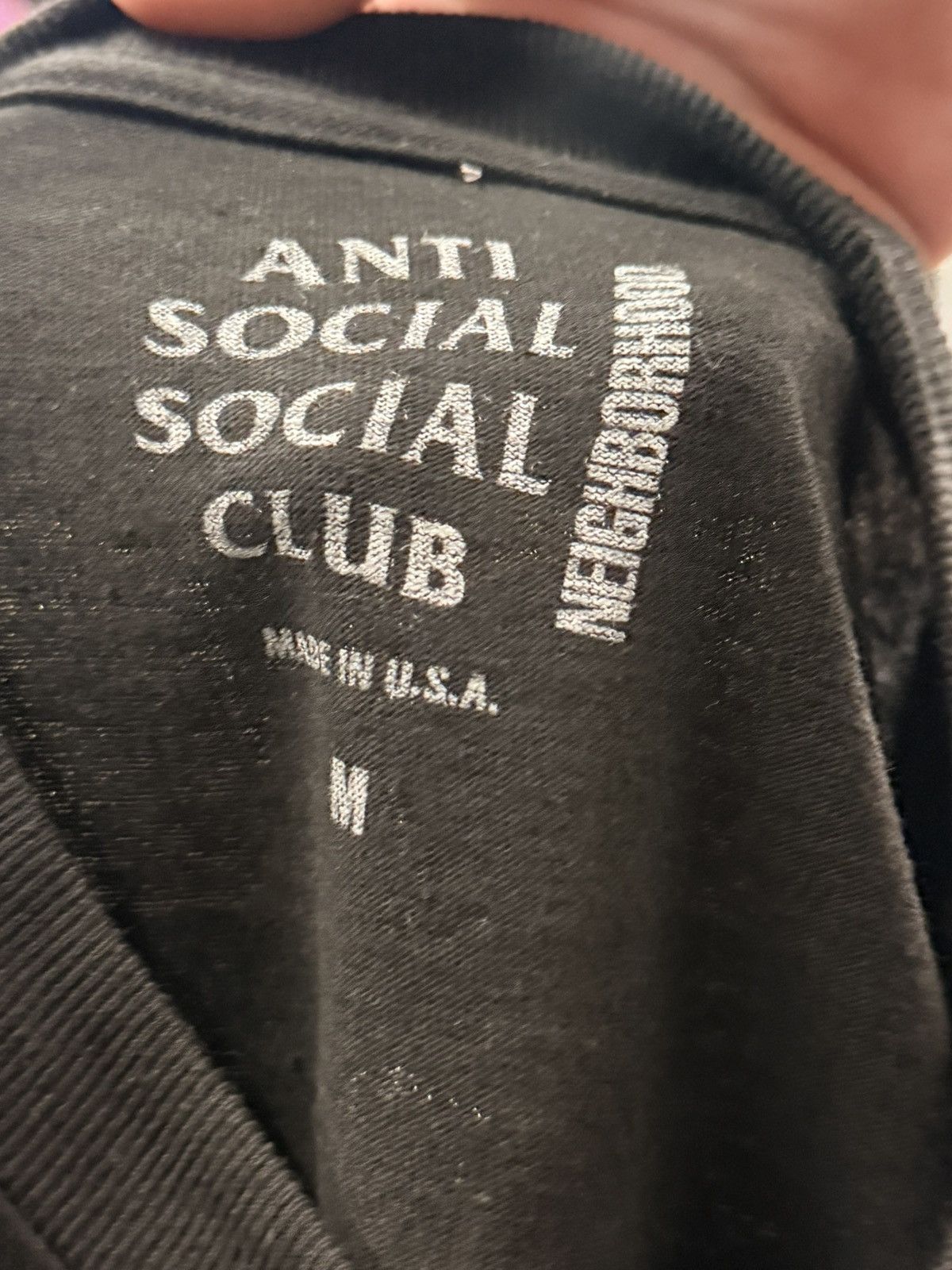 Anti Social Social Club Anti Social Club Logo Tee Size US M / EU 48-50 / 2 - 3 Thumbnail