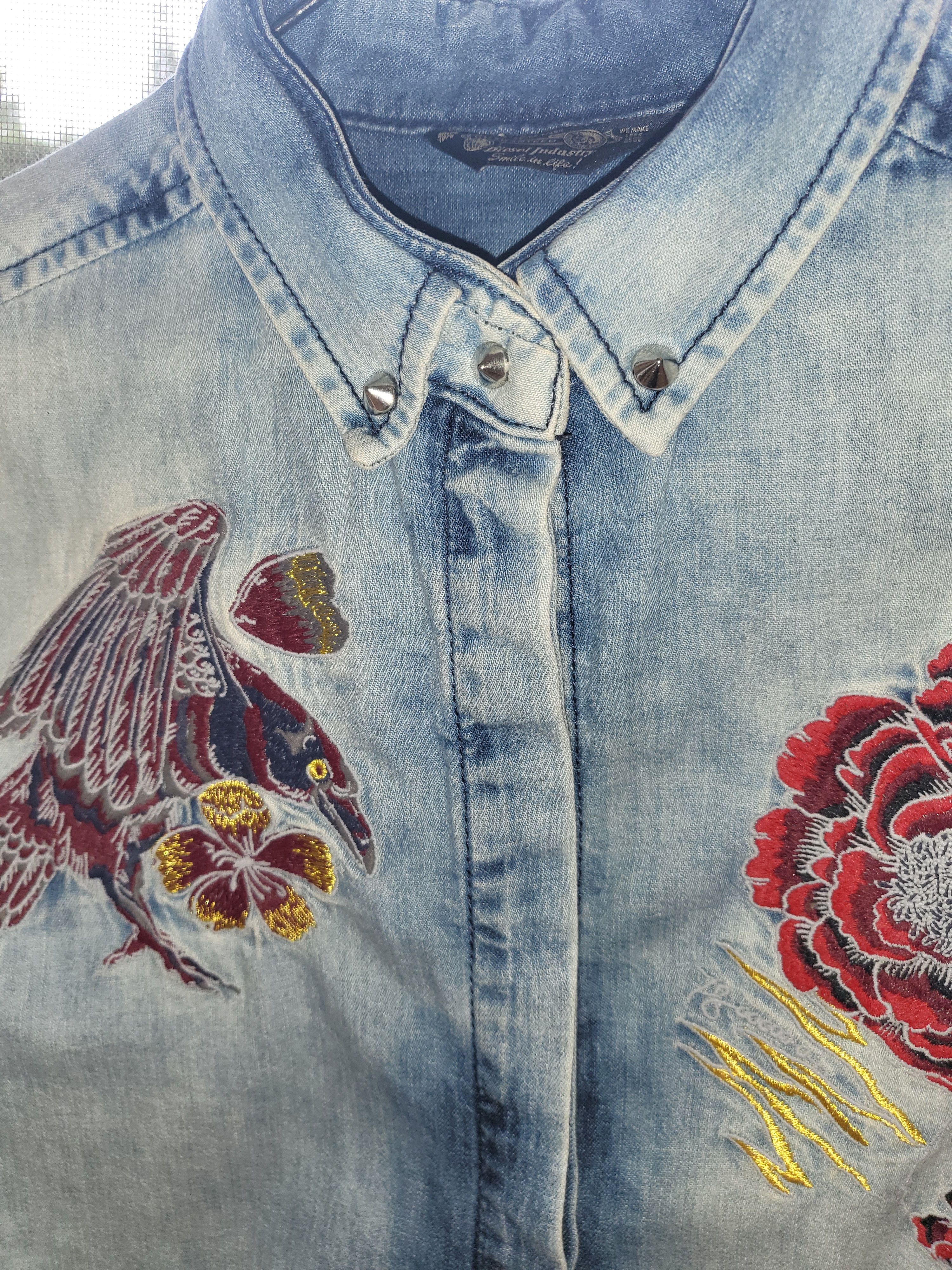 Diesel Vintage jeans blouse Size S / US 4 / IT 40 - 7 Thumbnail