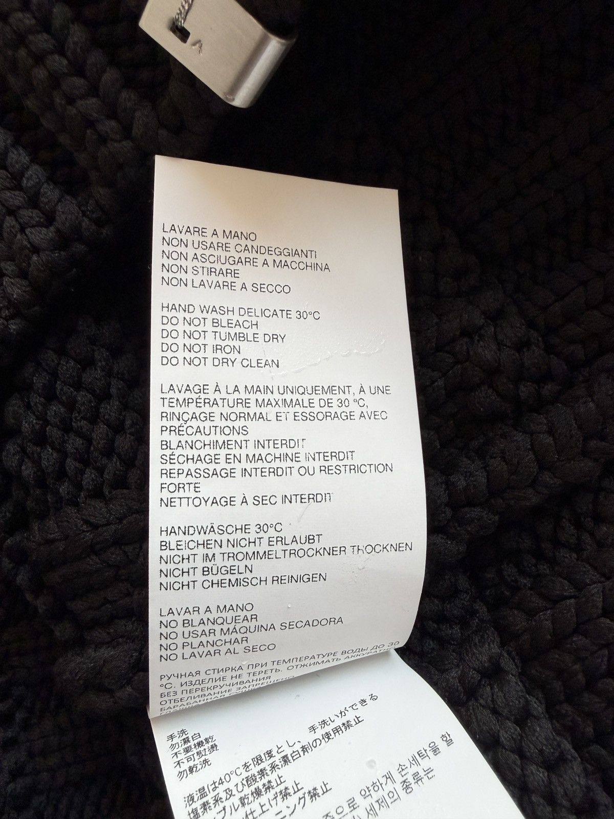 1017 ALYX 9SM 1017 ALYX 9SM Cable Knit Swaeter Vest Black Size US S / EU 44-46 / 1 - 11 Thumbnail