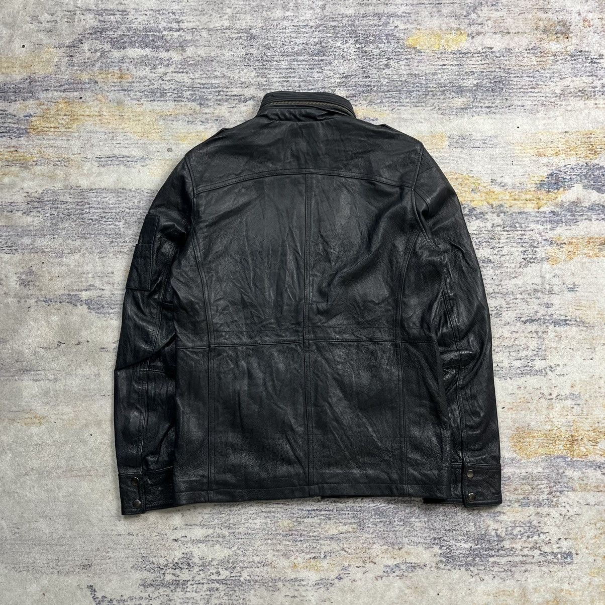 JACKROSE Jackrose multi pocket leather jacket lgb / vkei style Size US M / EU 48-50 / 2 - 3 Thumbnail