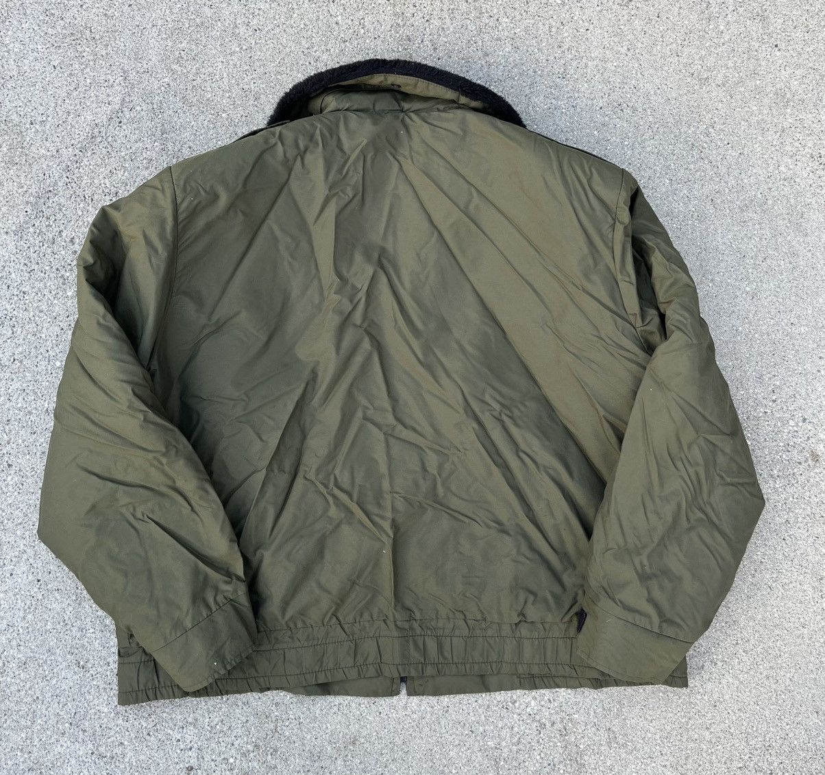 Vintage Vintage Horace Small Apparel Co Military Bomber Green Jacket Size US XL / EU 56 / 4 - 2 Thumbnail