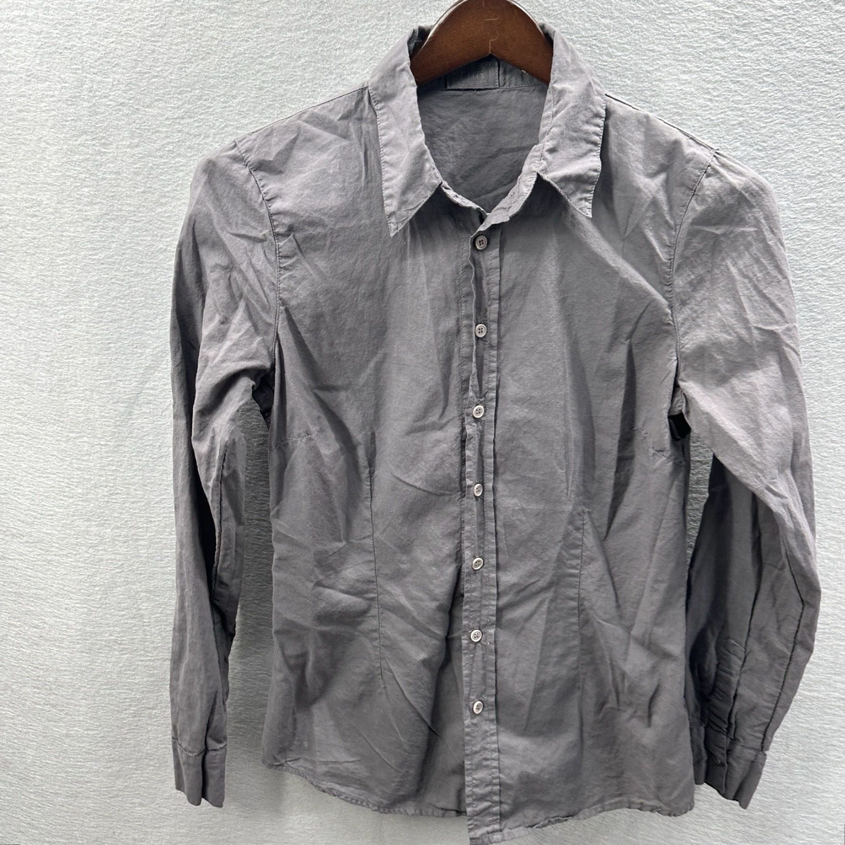 Vintage Vintage CP Shades Blouse Women's Small Button-Front Cottagecore Brown Long Sleeve Top Size S / US 4 / IT 40 - 2 Thumbnail