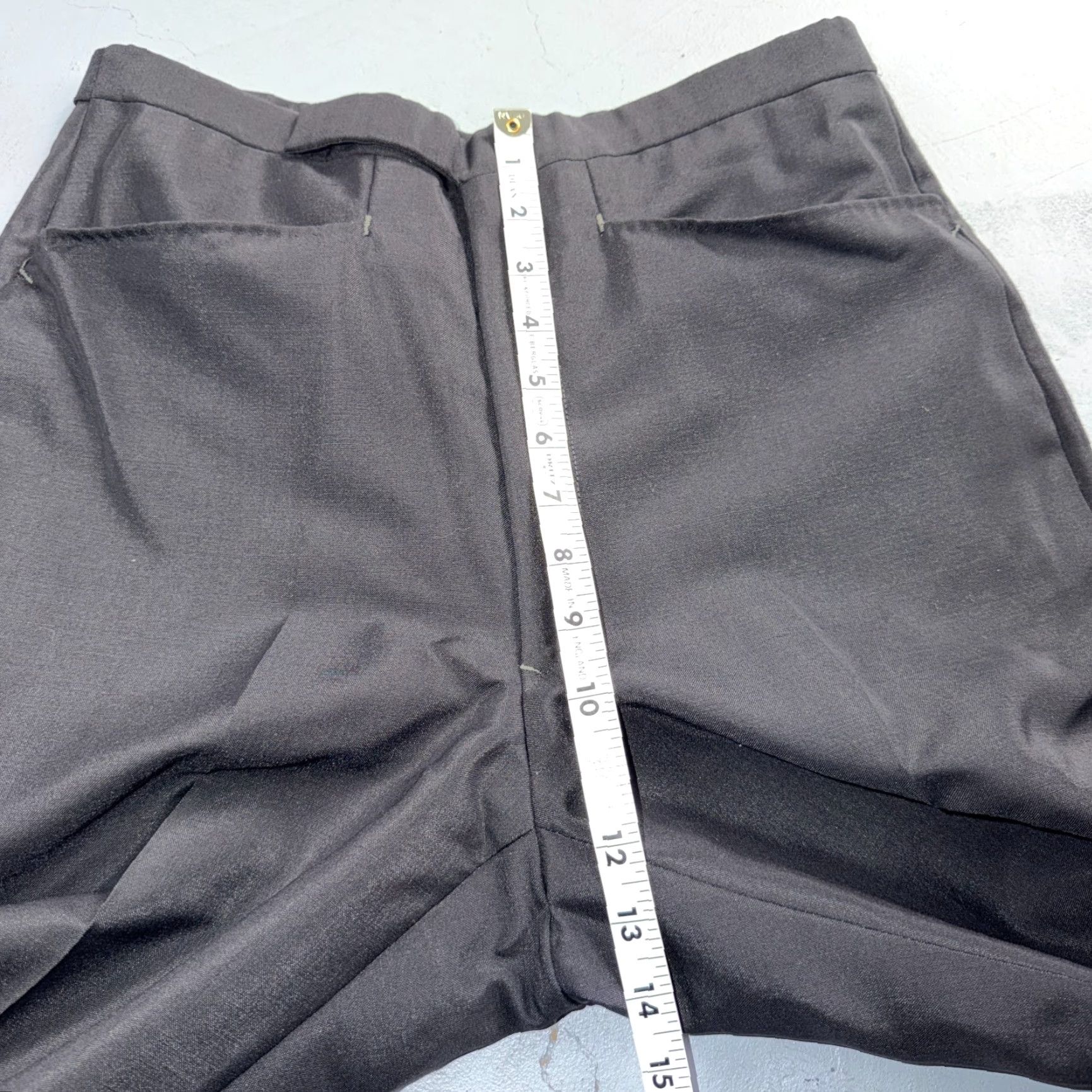 Vintage VTG Avanti Carmine Mens 2 PC Suit Jacket Coat Pants 40 Black Rockabilly 1960s 1960s Gab Poly West Gab? Size 40R - 6 Thumbnail