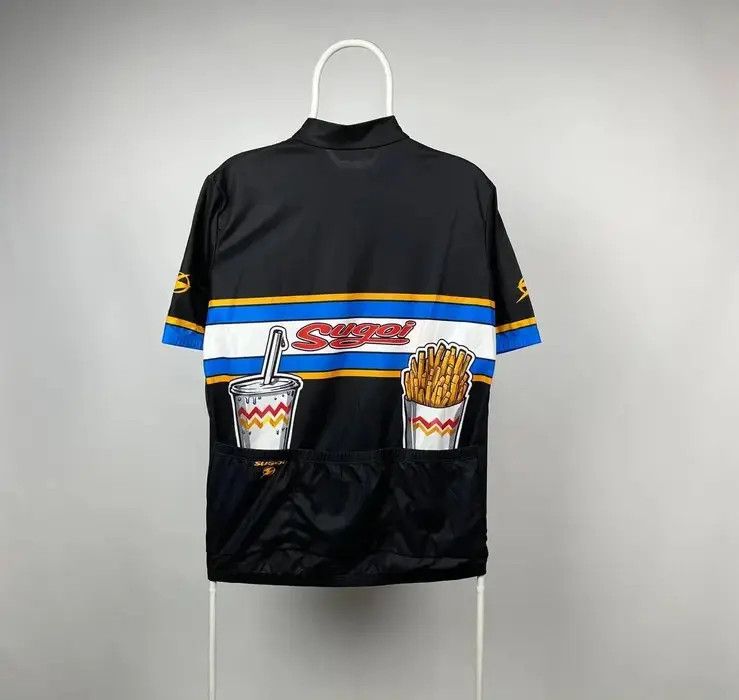 GOREWEAR Bike jersey logo burger fat size XL logo back racing cycle Size US XL / EU 56 / 4 - 2 Thumbnail