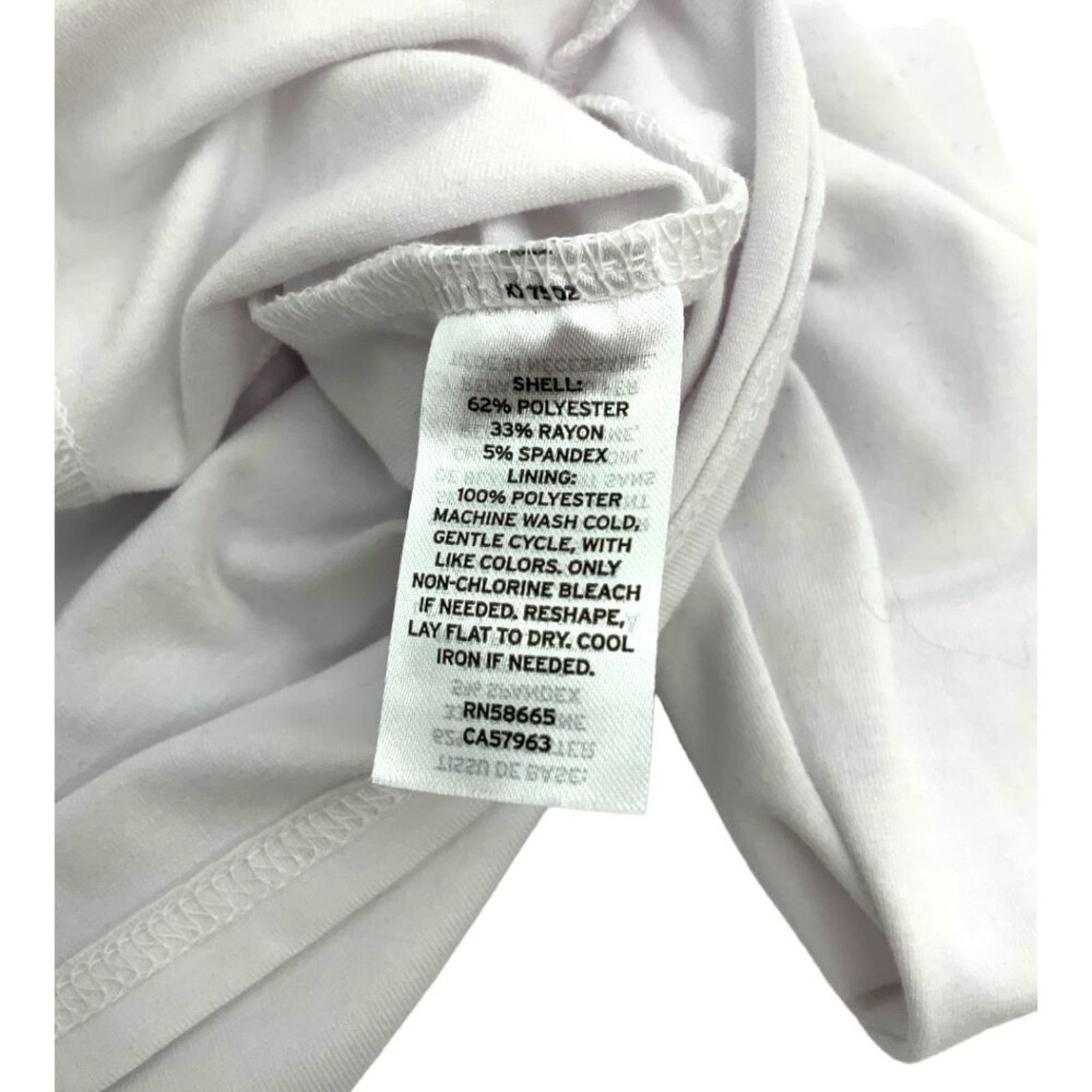 Other Open Edit White Bustier Long Sleeve Top Small NWOT $45 MSRP Size S / US 4 / IT 40 - 5 Thumbnail