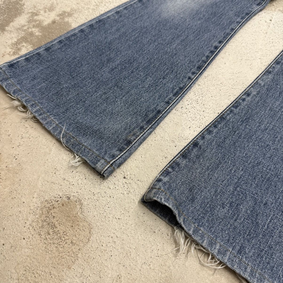 Edwin Flare Vintage Edwin Extra Extreme Miss X Jeans Pants Size 28" / US 6 / IT 42 - 6 Thumbnail