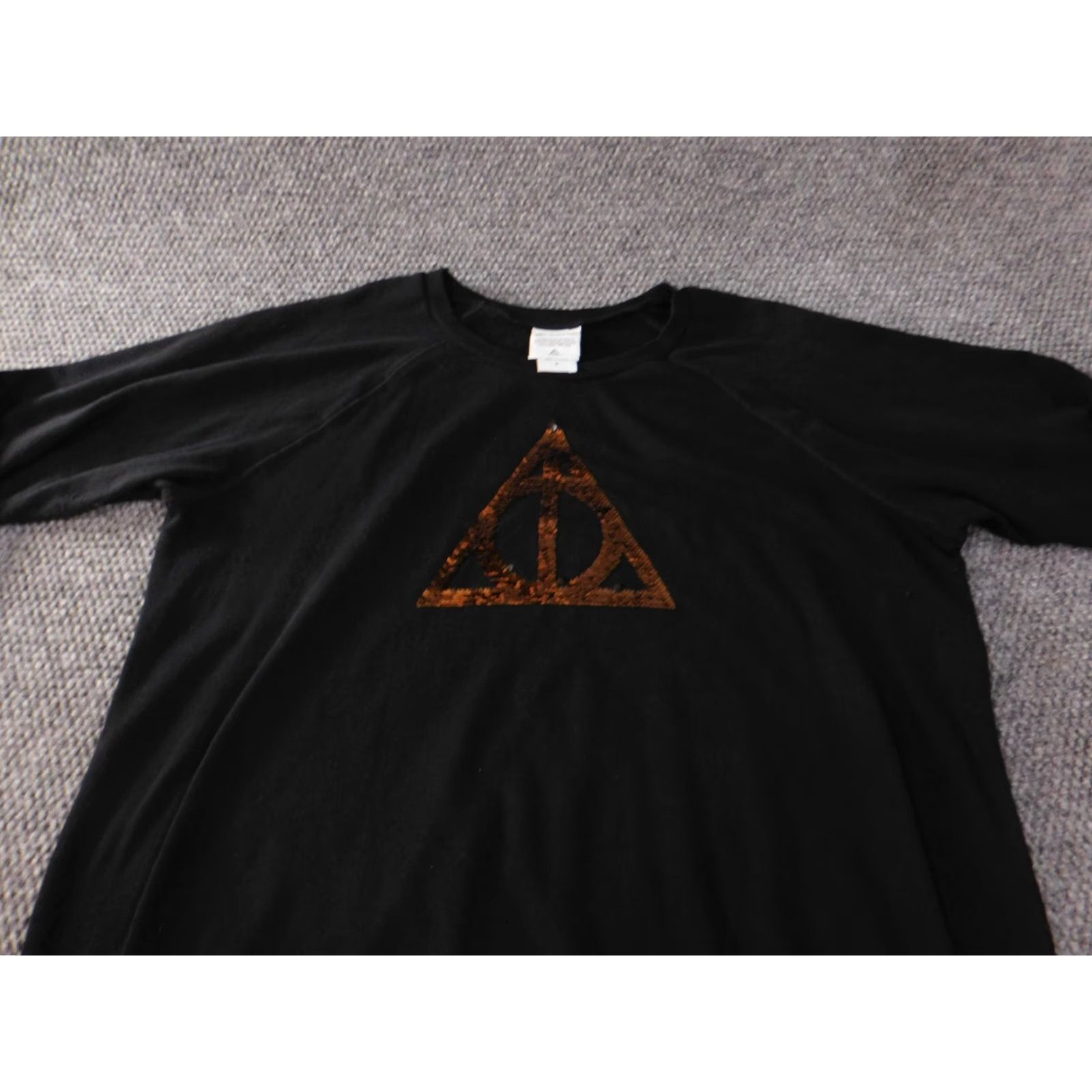 Vintage Harry Potter Womens Sweatshirt 2X Black Crewneck Pullover Casual Movie Logo Pockets Blended Fabric Plus Size Womens Size XXL / US 16-18 / IT 52-54 - 4 Thumbnail
