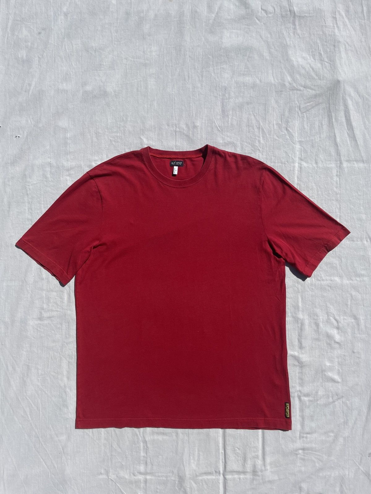 Armani × Vintage Vintage Armani Jeans T-Shirt Size US L / EU 52-54 / 3 - 2 Thumbnail