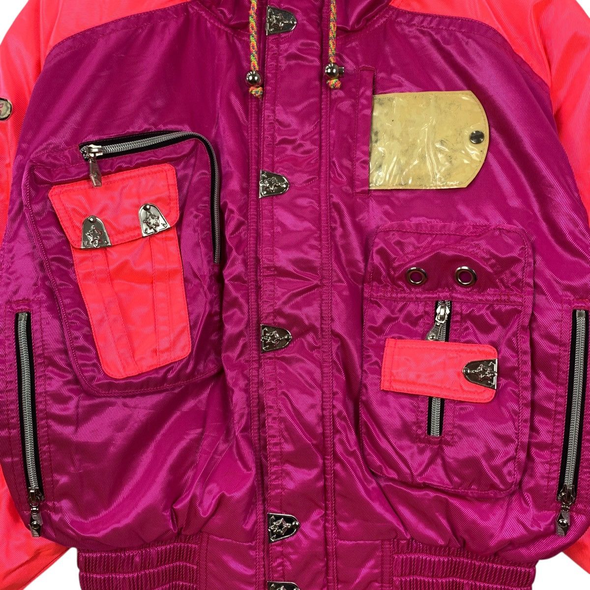 Vintage Vintage CANNON BALLERS PHENIX Team Coms Japan Bomber Jacket Size US S / EU 44-46 / 1 - 2 Thumbnail