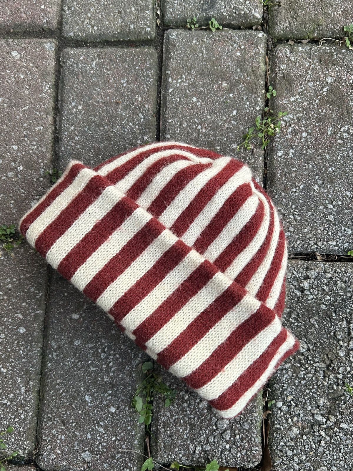 Vintage Vintage Peppermint Beanie Size ONE SIZE - 1 Thumbnail