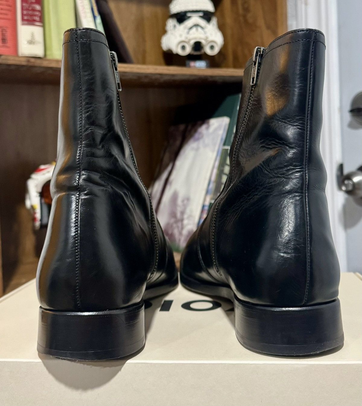 Allen Edmonds Allen edmonds sienna black zip boot Size US 11 / EU 44 - 2 Thumbnail