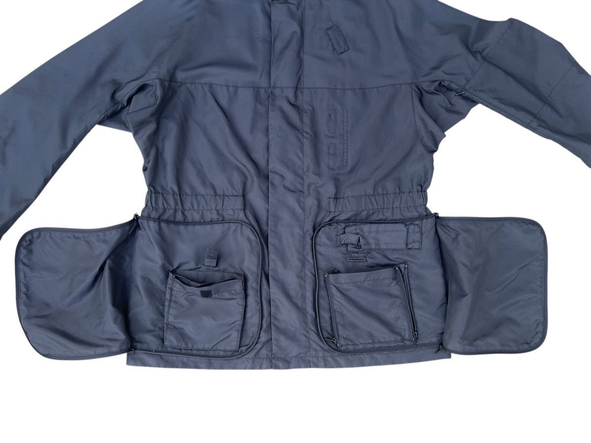DKNY Vintage 2000s Y2K DKNY Black Tactical Nylon Jacket Size US L / EU 52-54 / 3 - 10 Thumbnail