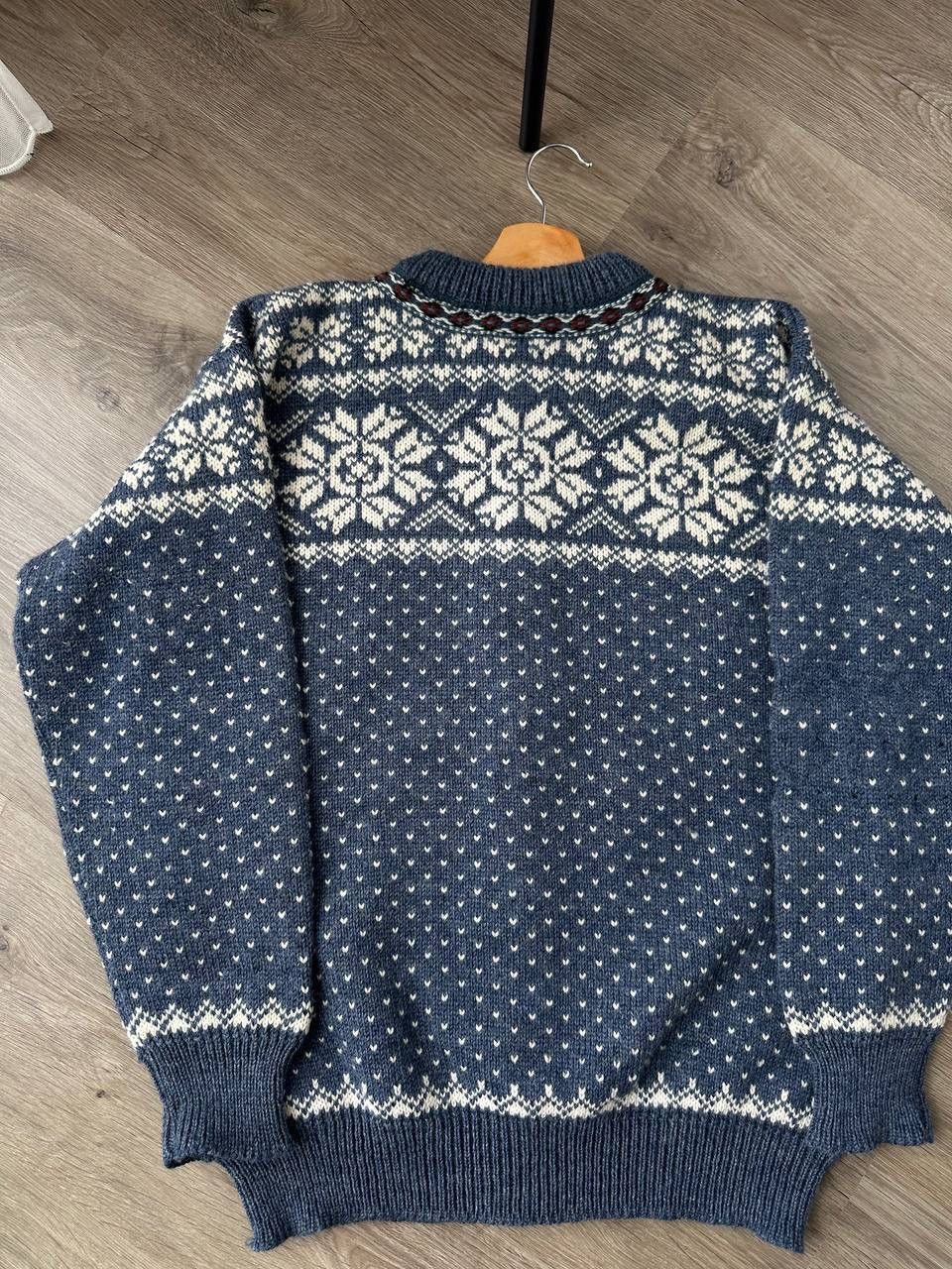 Dale Of Norway × Vintage Dale of Norway Cardigan Wool Nordic Snowflake Knit Sweater Size US M / EU 48-50 / 2 - 14 Thumbnail