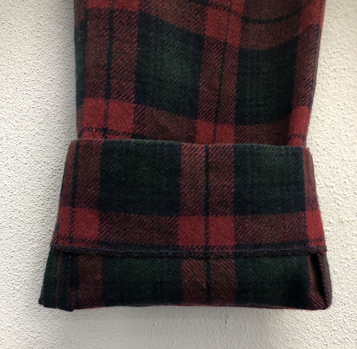 Vintage Sedgefield Tartan Wool Blend Pants