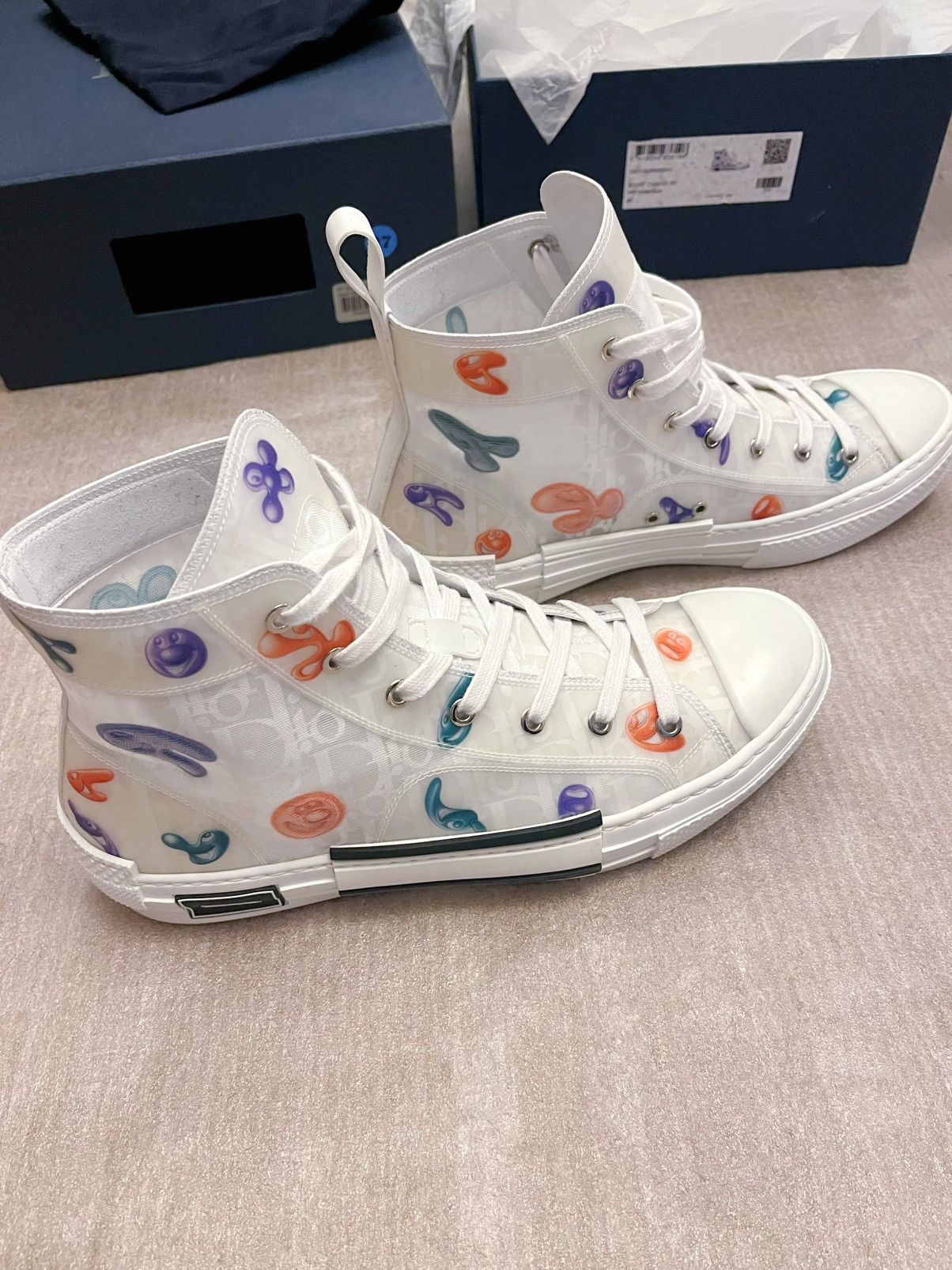 Dior Dior luxury high-top casual shoes Size US 10 / EU 43 - 4 Thumbnail