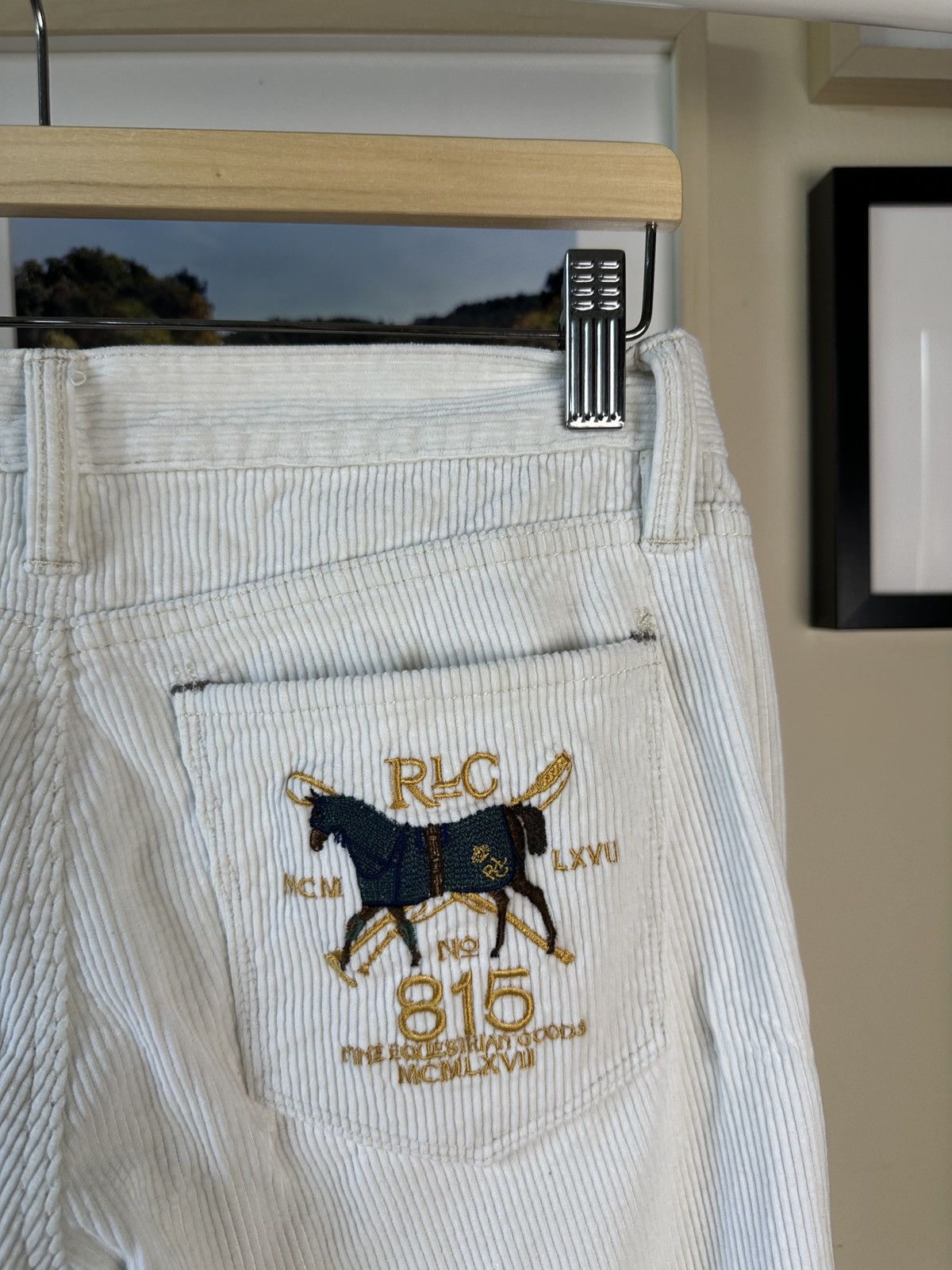 Ralph Lauren Ralph Lauren RRL Gramercy 815 Corduroy Pants White Size 28" / US 6 / IT 42 - 3 Thumbnail
