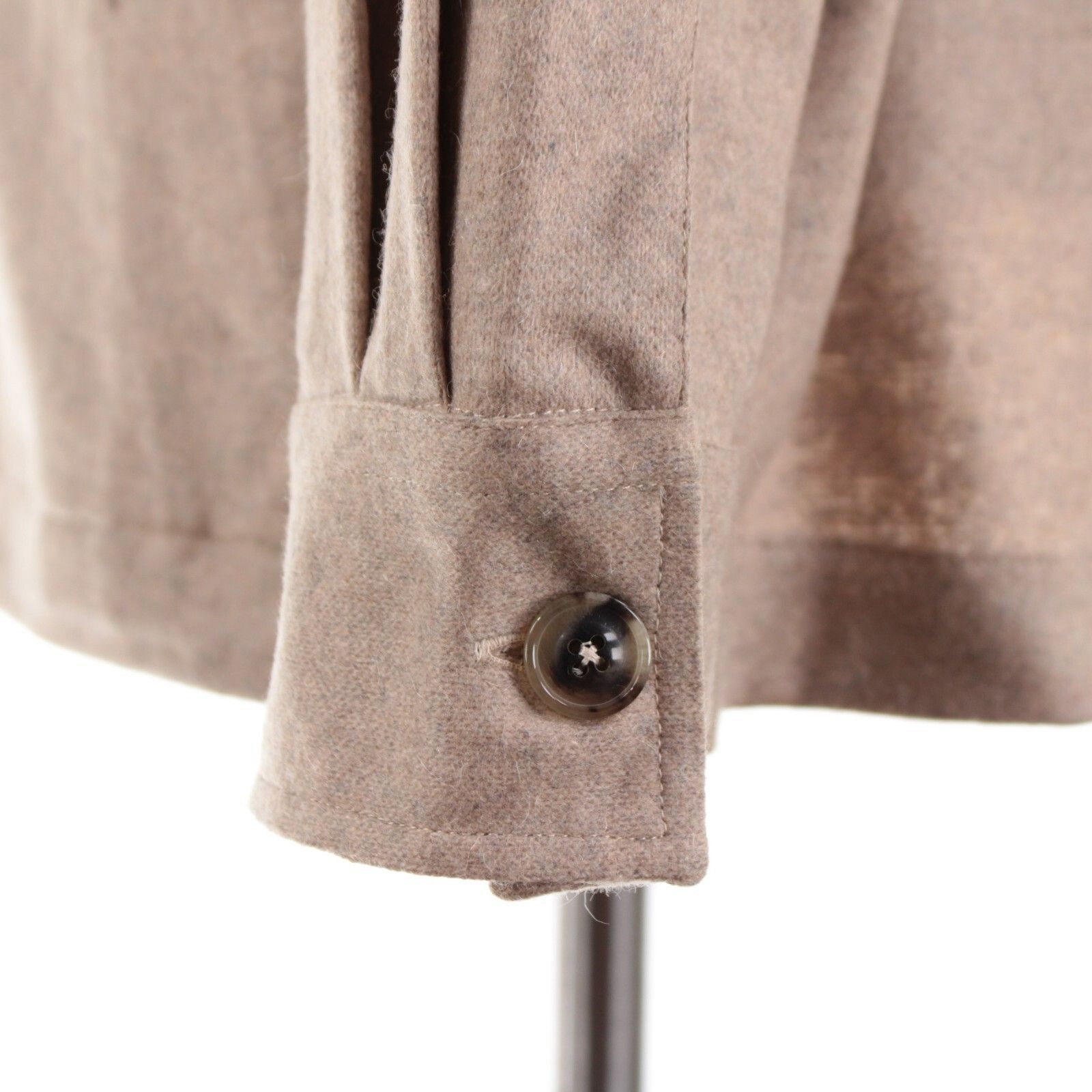 Other Windsor Overshirt Size XL US In Beige Cashmere Blend Size US XL / EU 56 / 4 - 3 Thumbnail