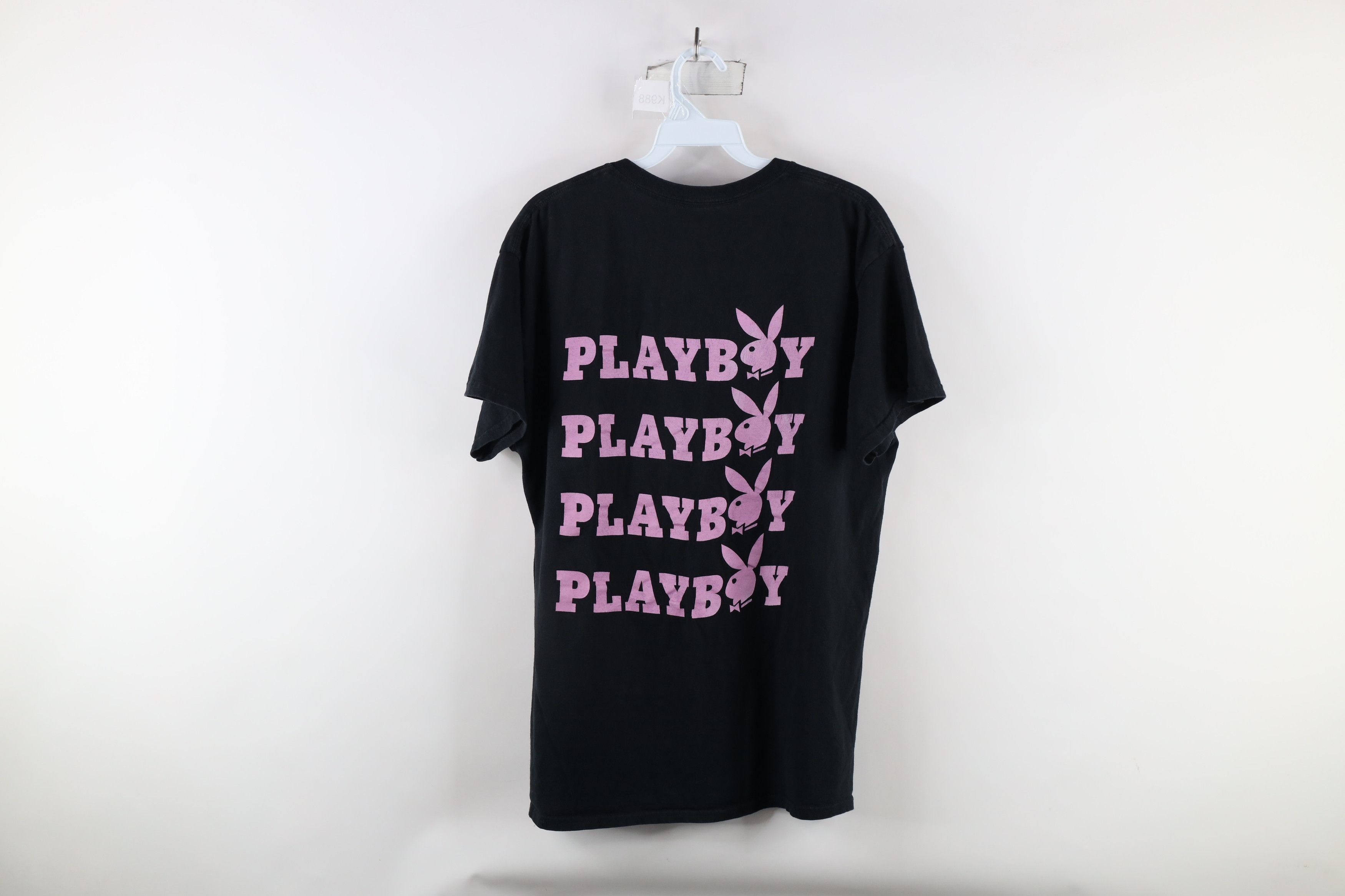 Playboy × Vintage Vintage Playboy Out Big Bunny Logo Short Sleeve T-Shirt Size US L / EU 52-54 / 3 - 8 Thumbnail