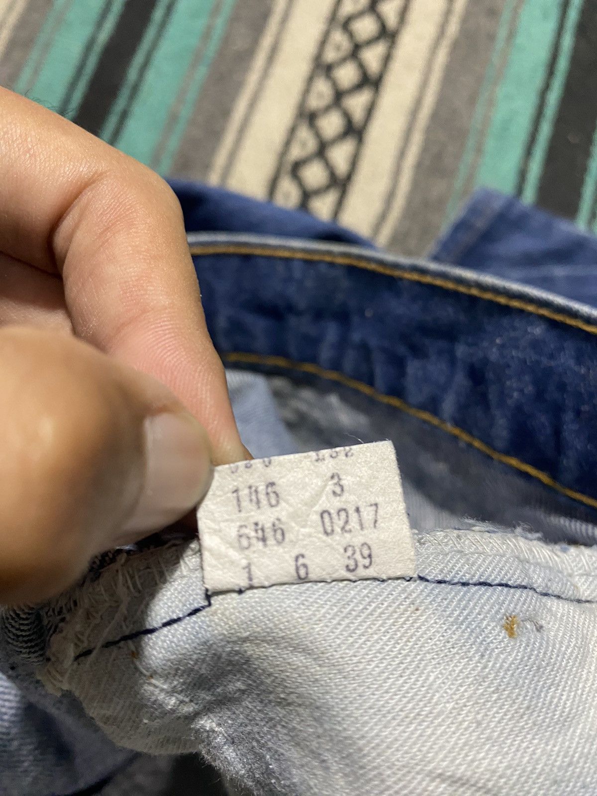 1980s Levis - Orange Tab Scovill Zipper