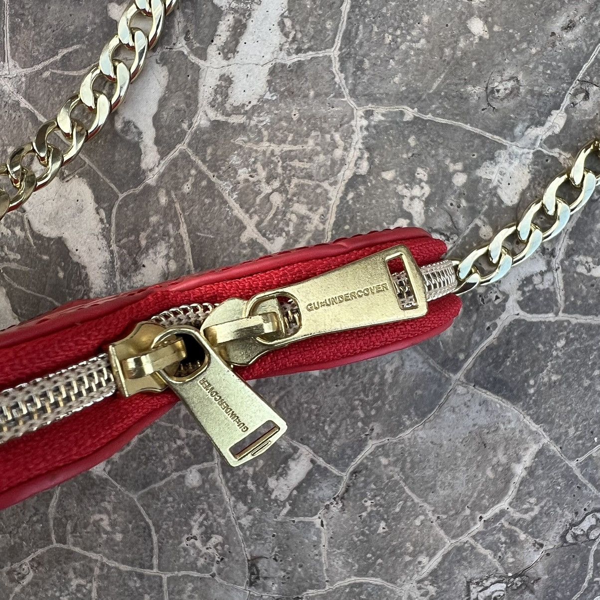 GU × Undercover Gu x Undercover Red Heart Gold Chain Bag Size ONE SIZE - 4 Thumbnail